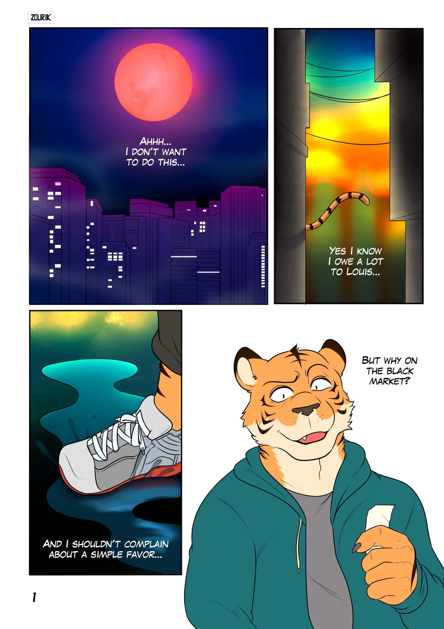 Dark Taming — page 1