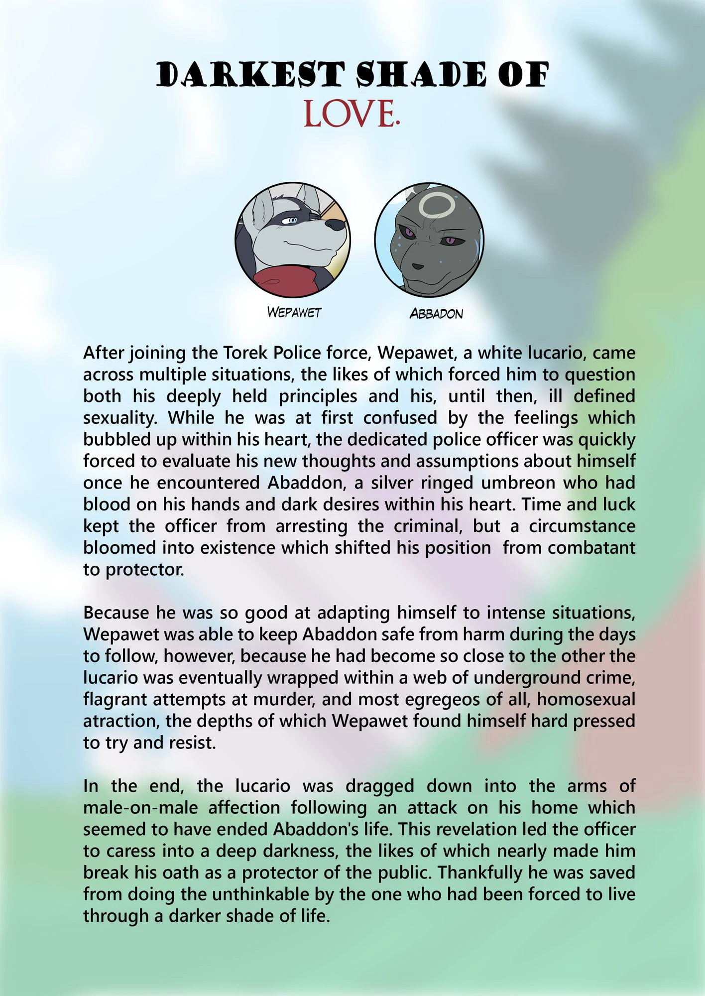 Darkest Shade of Love — page 1