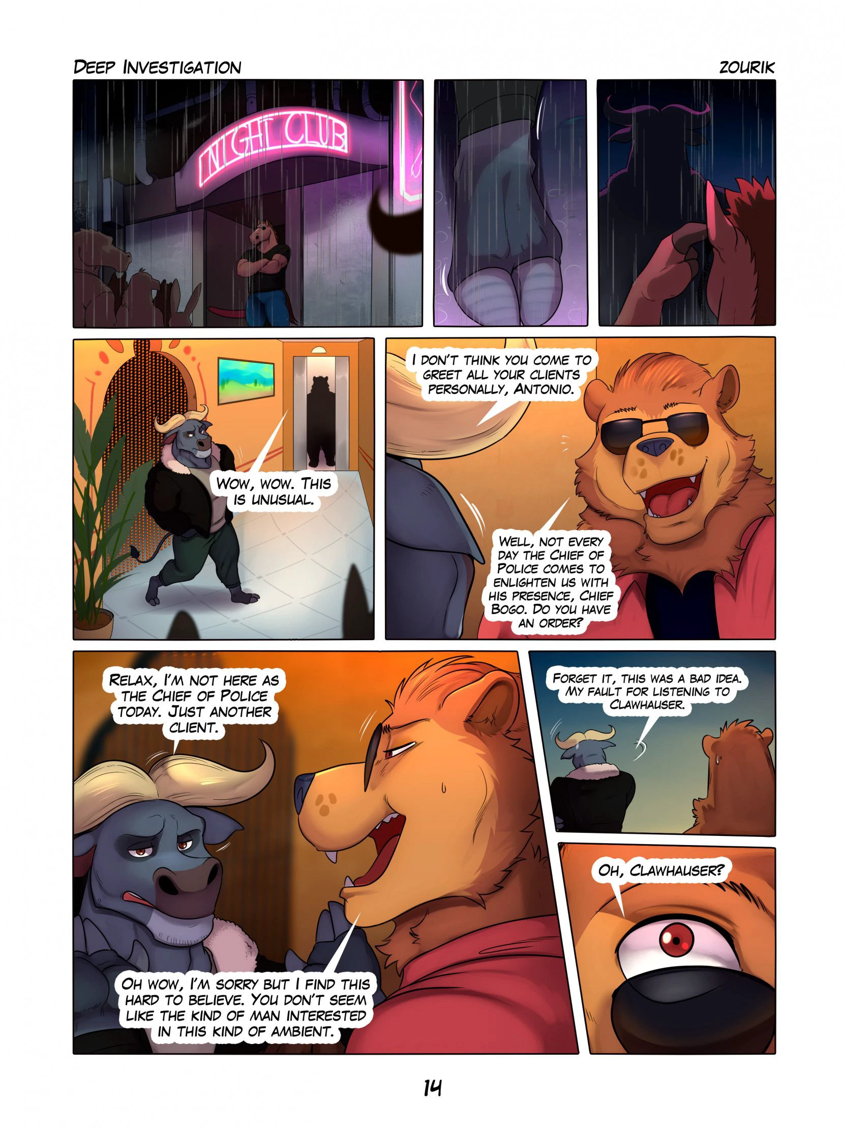 Deep Investigation — page 14