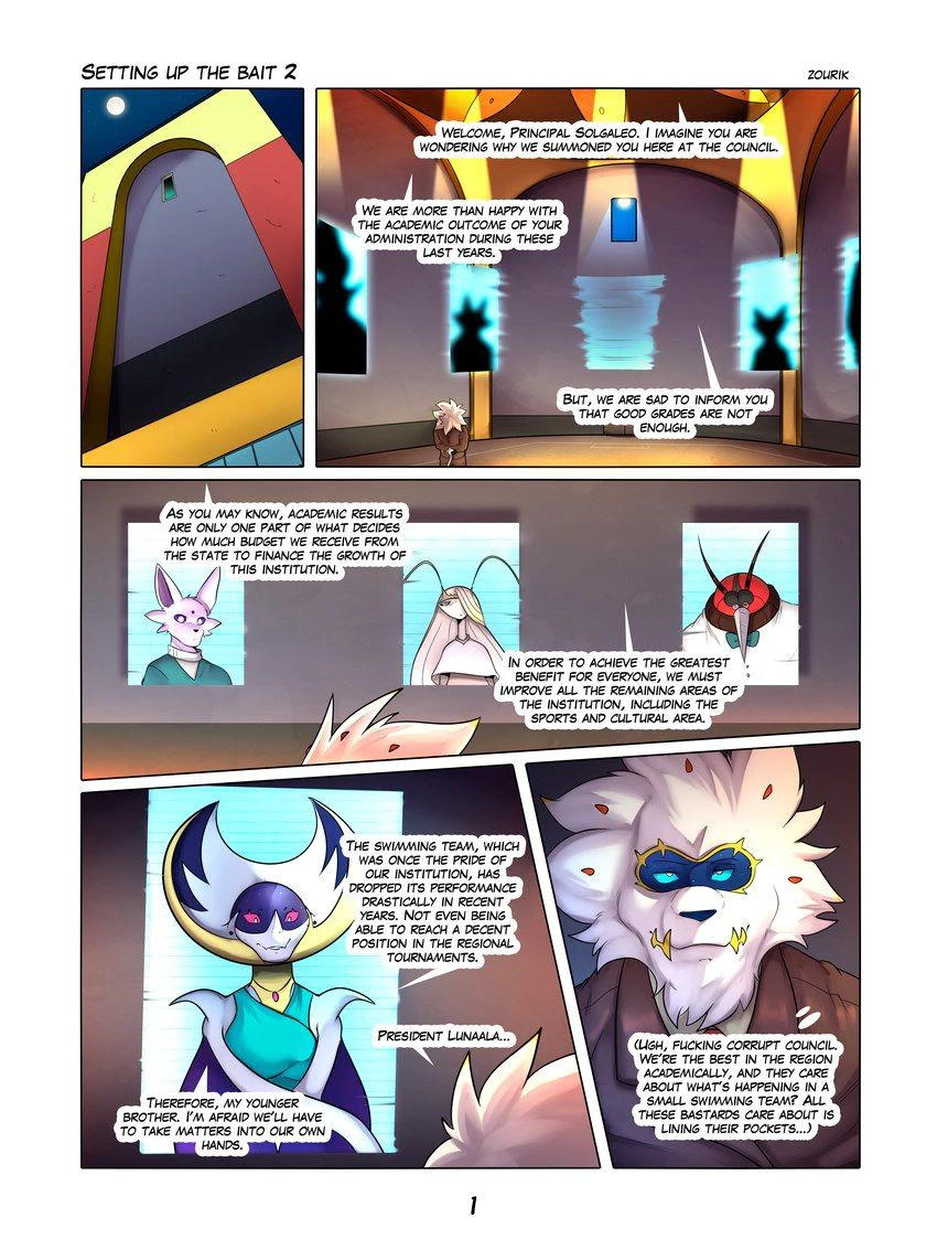 Setting Up the Bait - 2 — page 1
