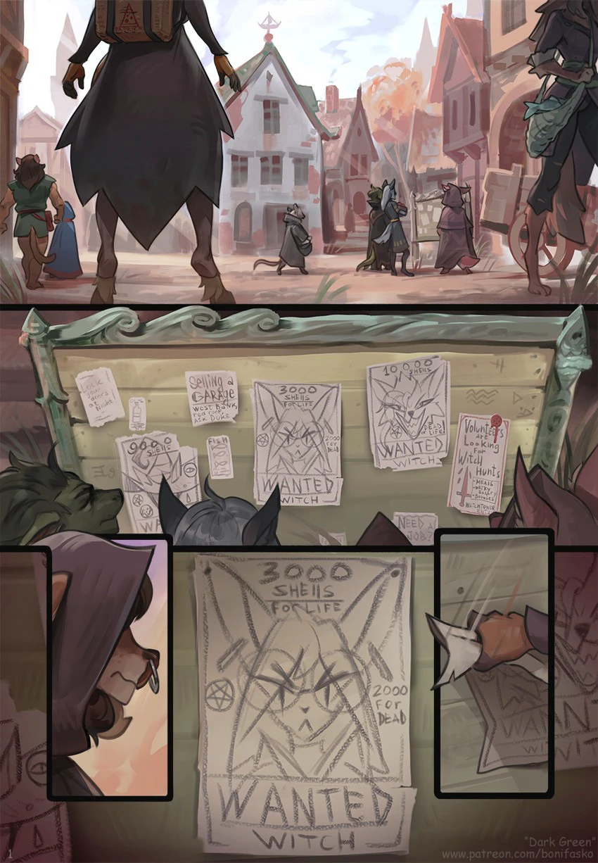 Dark Green — page 1