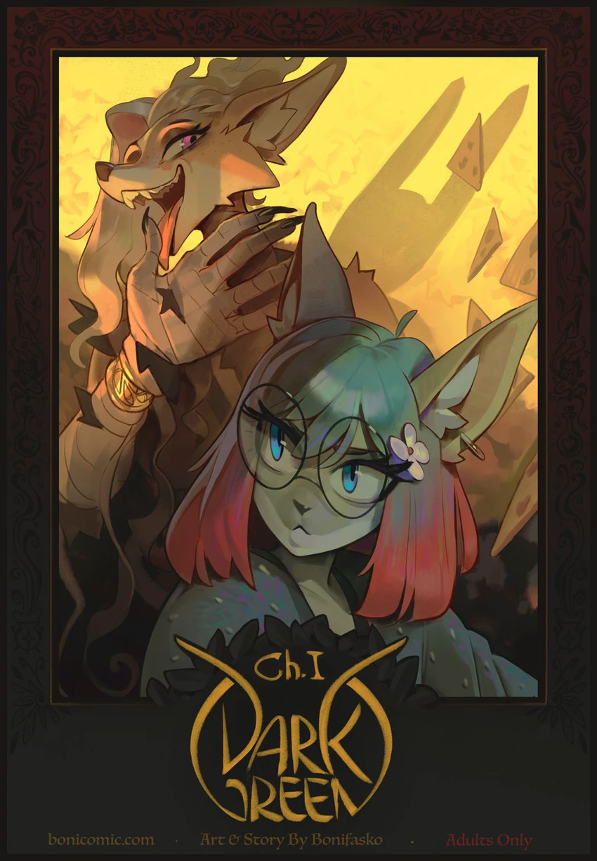 Dark Green cover
