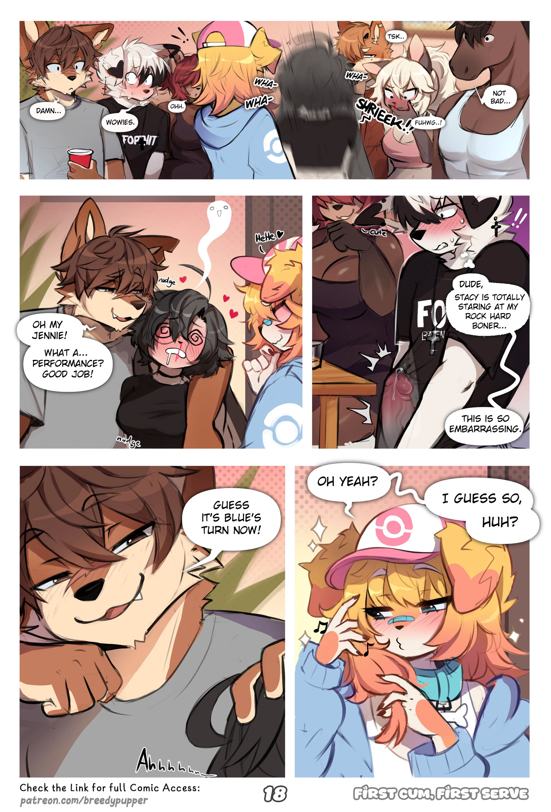 First Cum, First Serve! — page 20