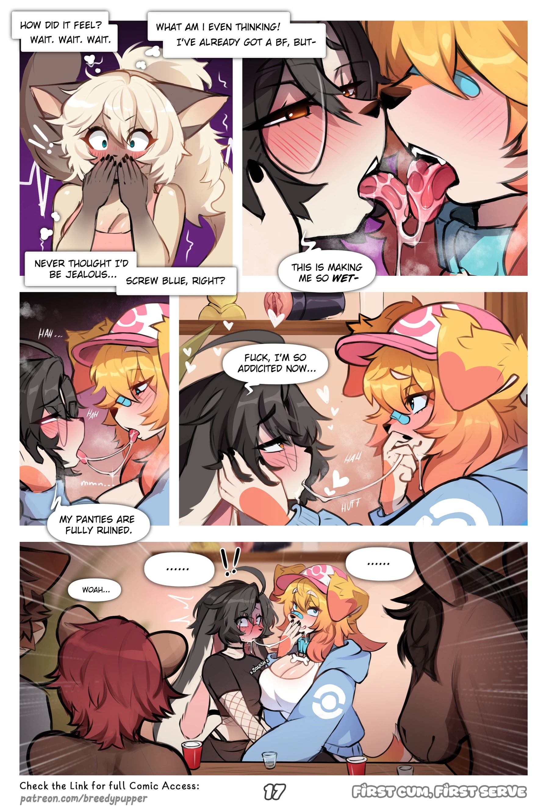 First Cum, First Serve! — page 19