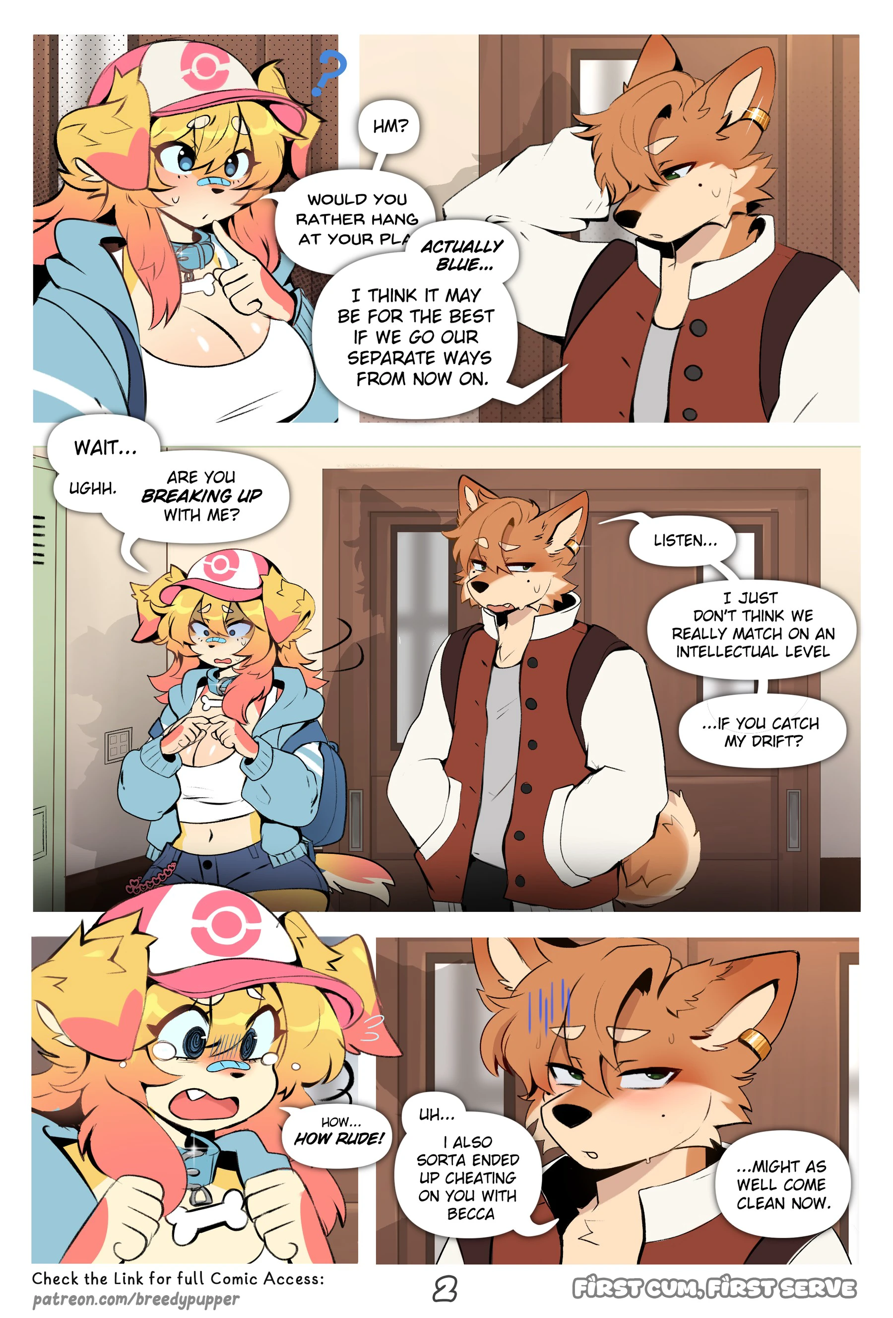 First Cum, First Serve! — page 4