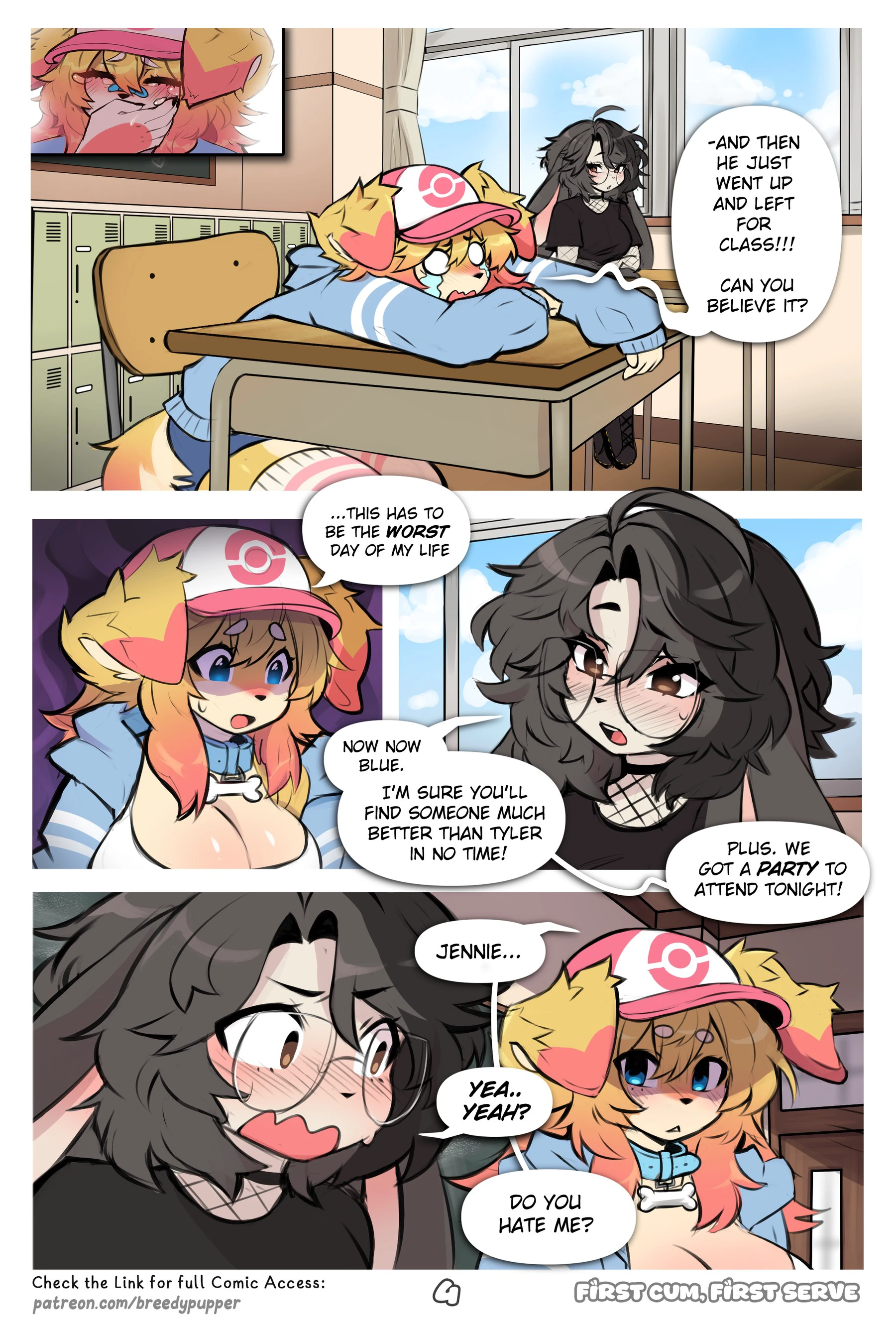 First Cum, First Serve! — page 6