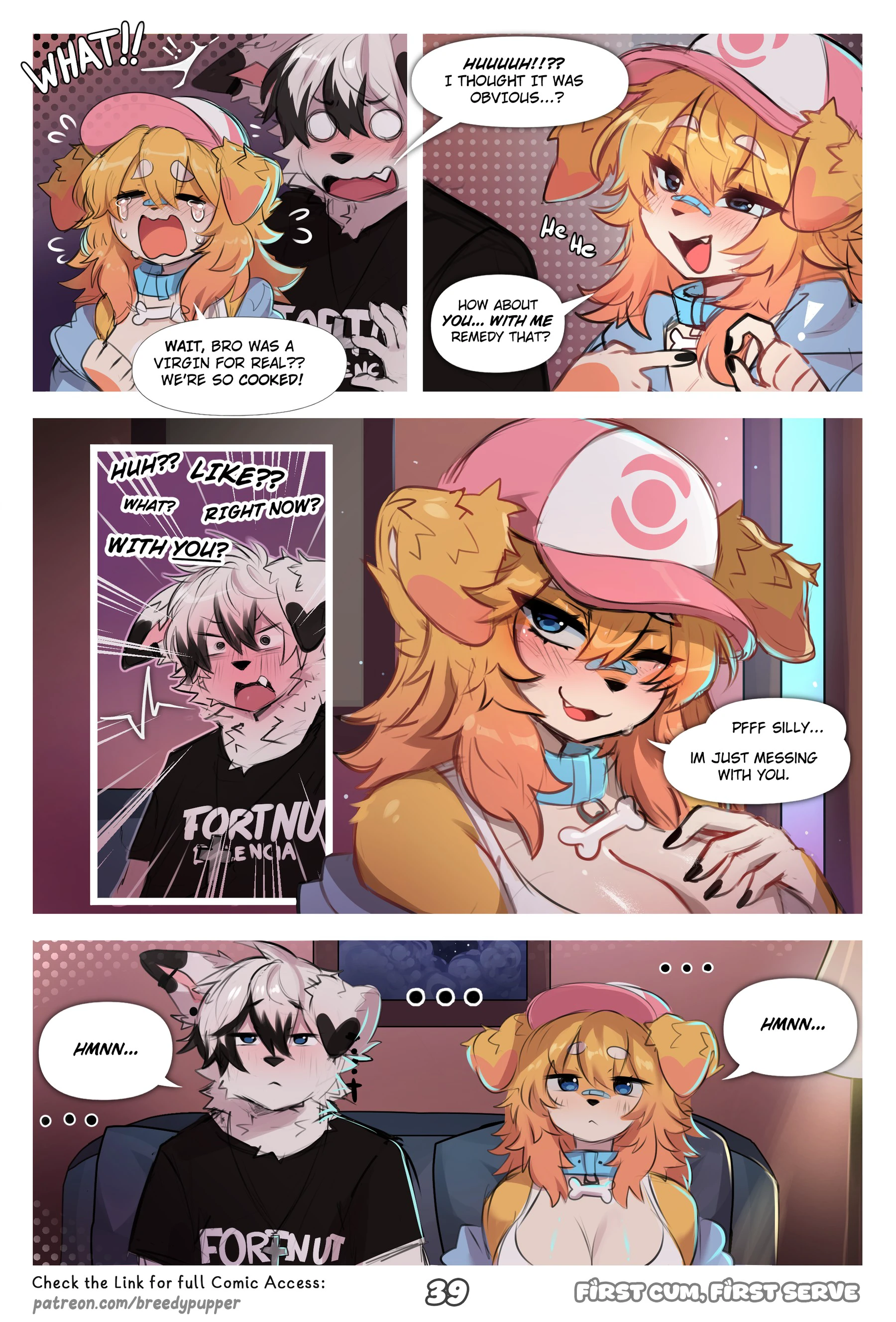 First Cum, First Serve! — page 41