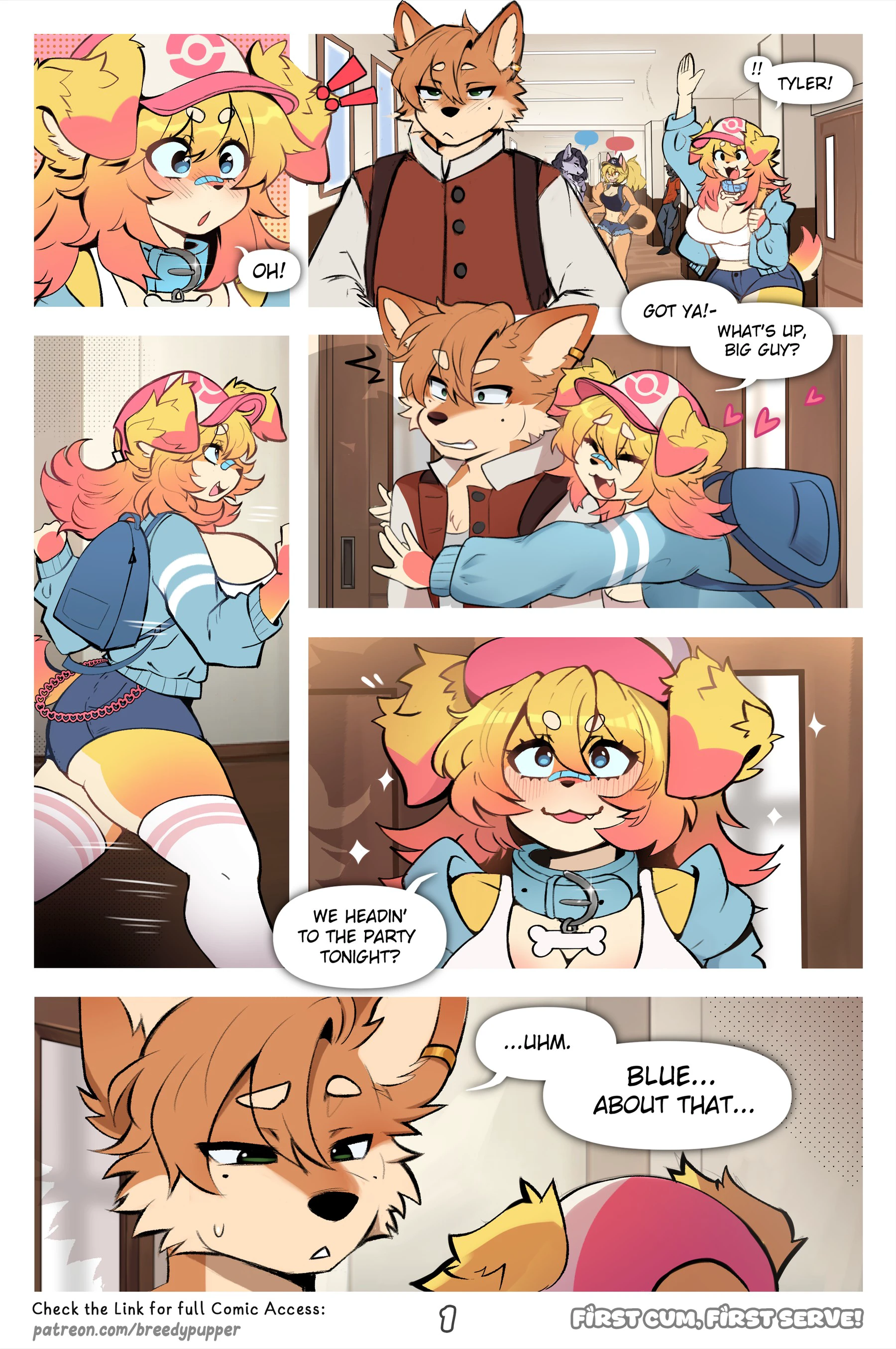 First Cum, First Serve! — page 3