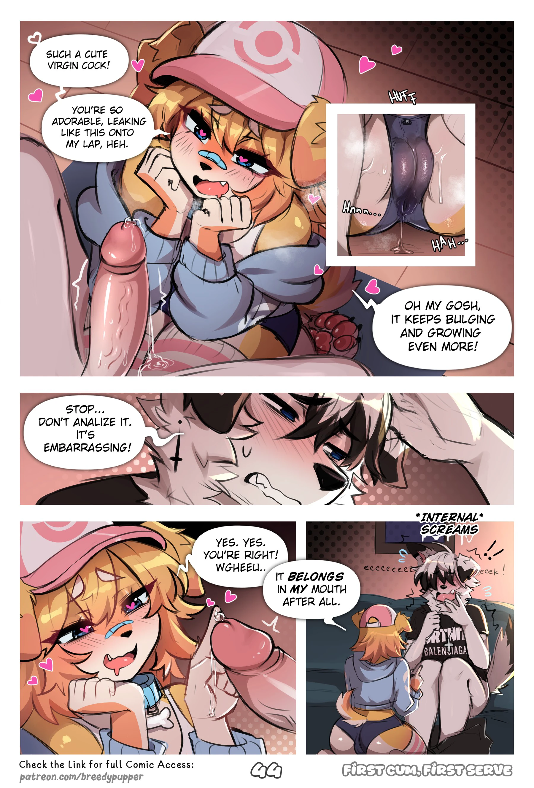First Cum, First Serve! — page 46