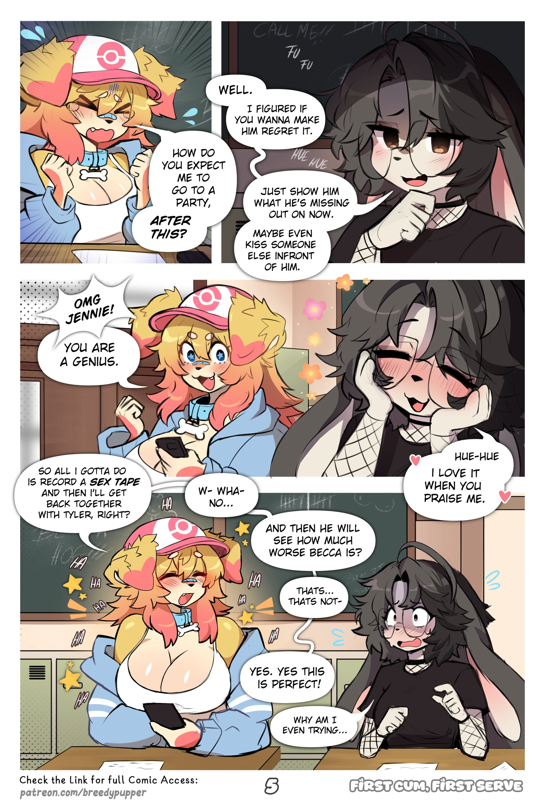 First Cum, First Serve! — page 7