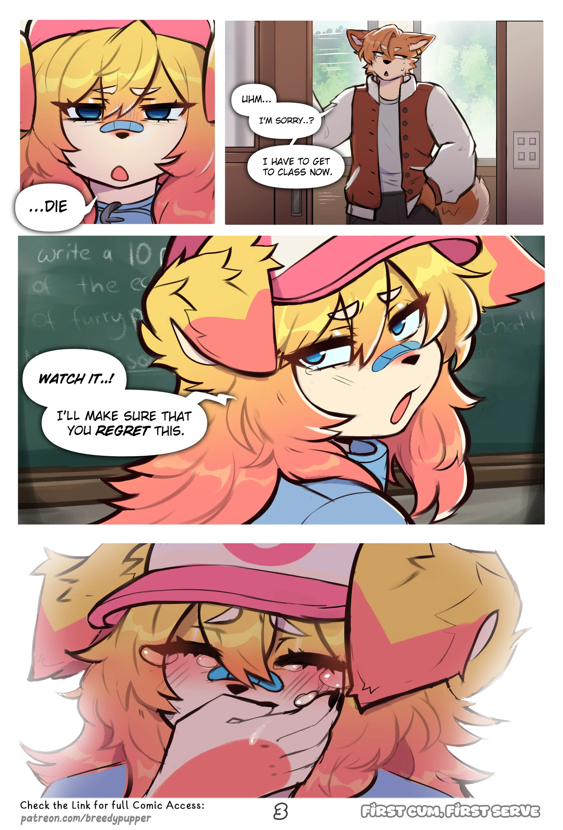 First Cum, First Serve! — page 5