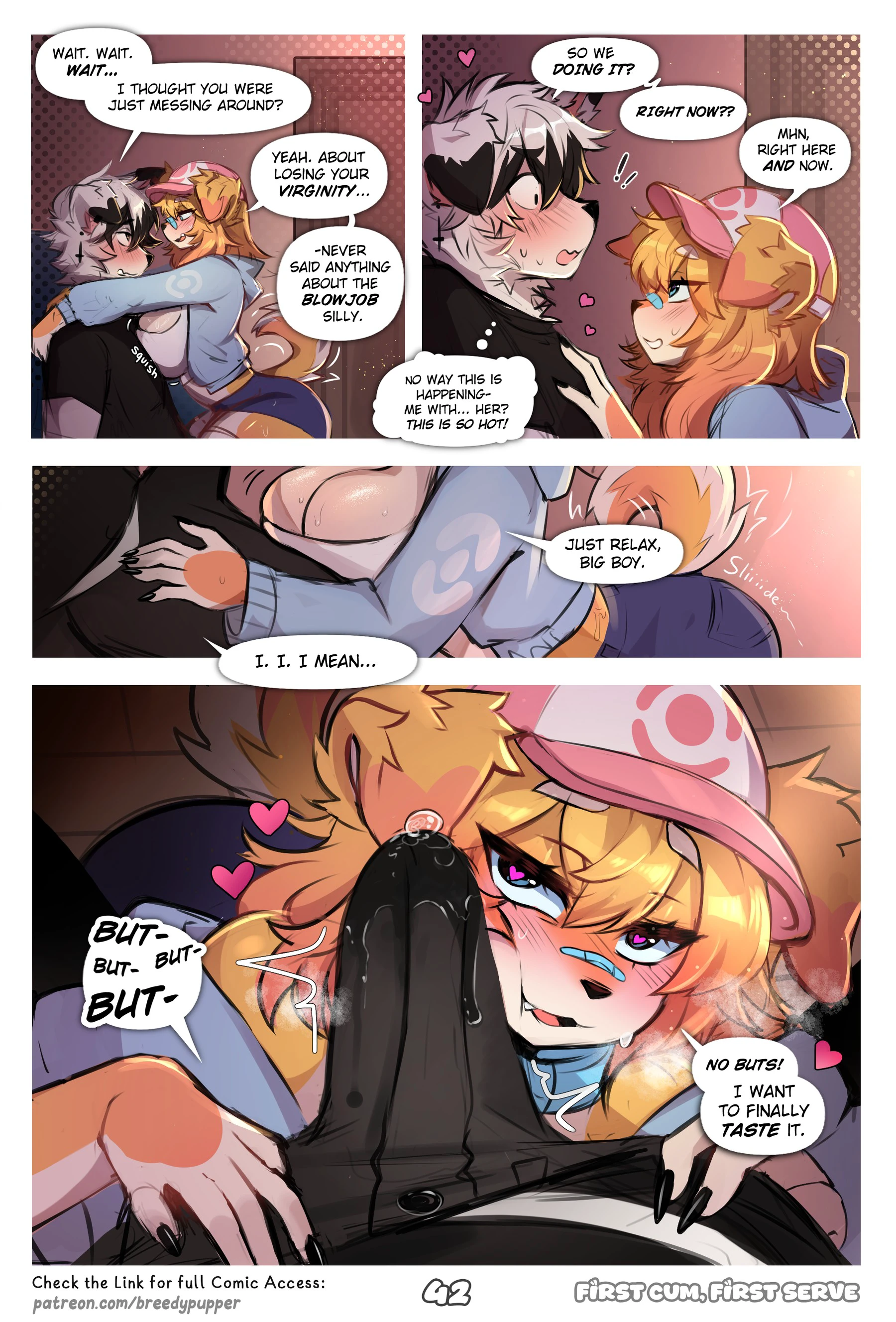 First Cum, First Serve! — page 44