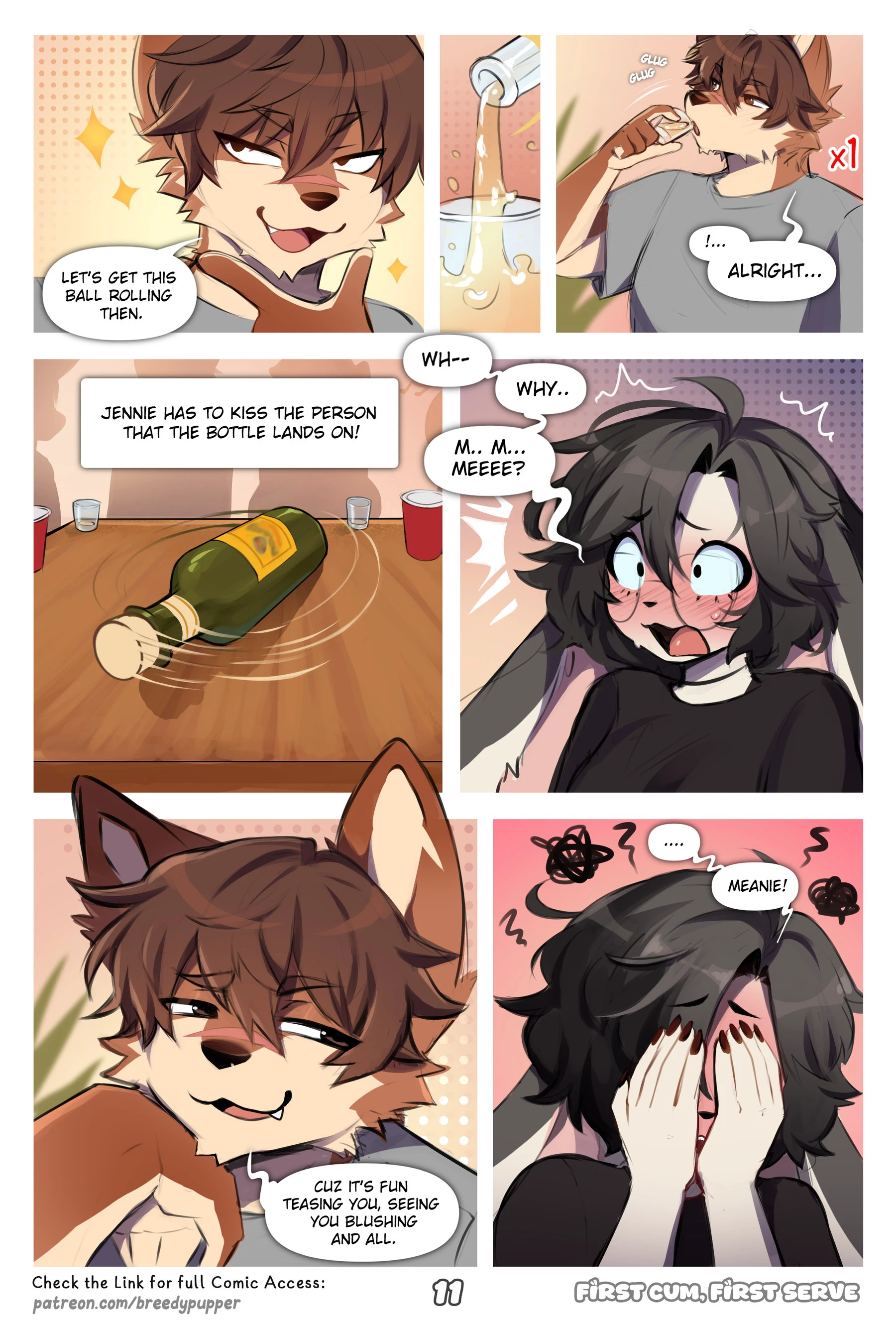 First Cum, First Serve! — page 13