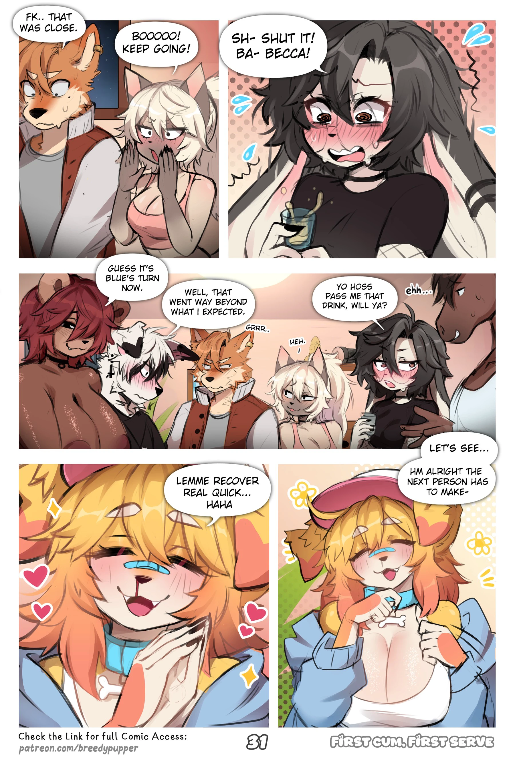 First Cum, First Serve! — page 33