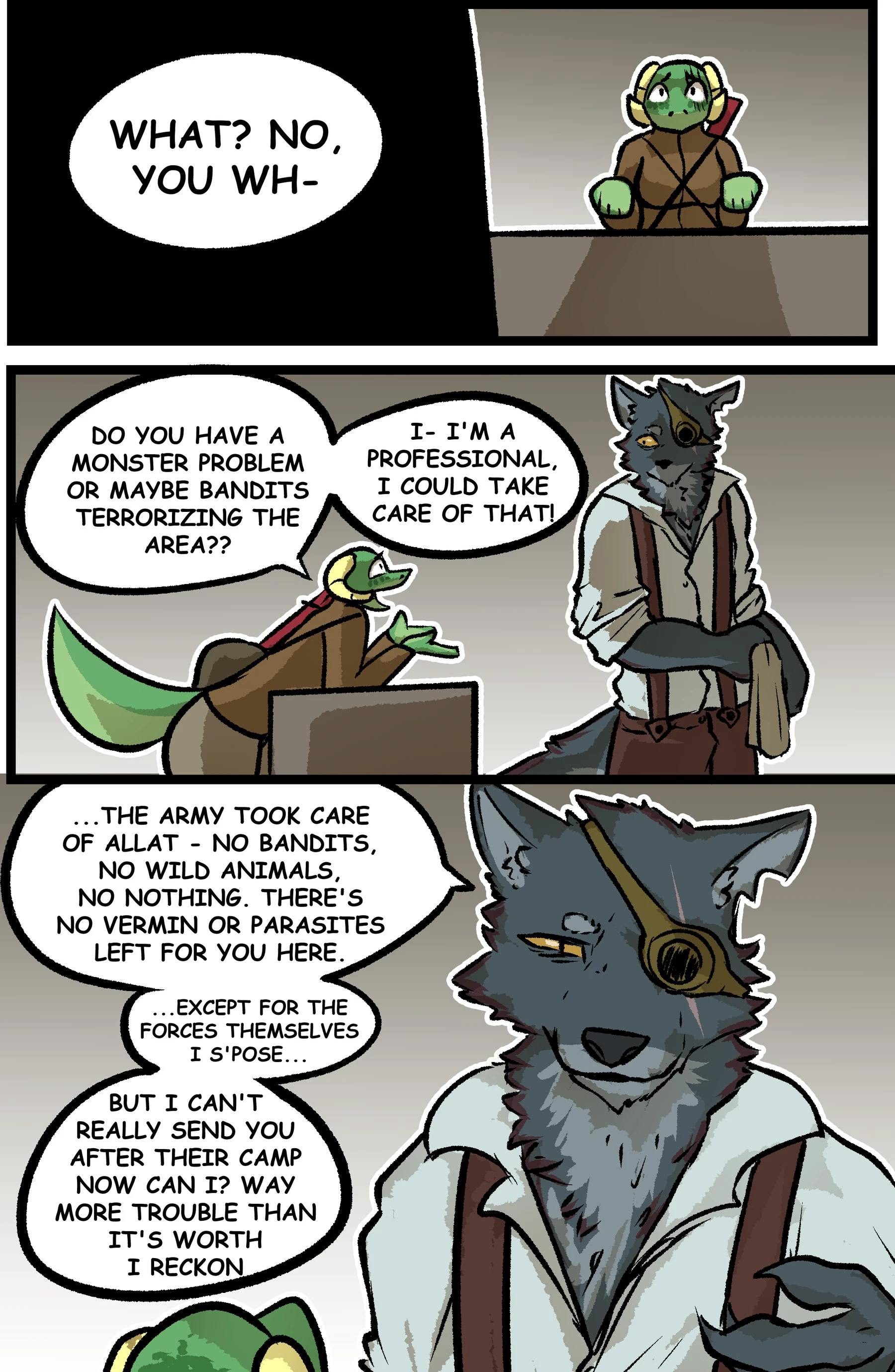 IRRESISTABLE - Side Quest: A Noble Steed — page 3
