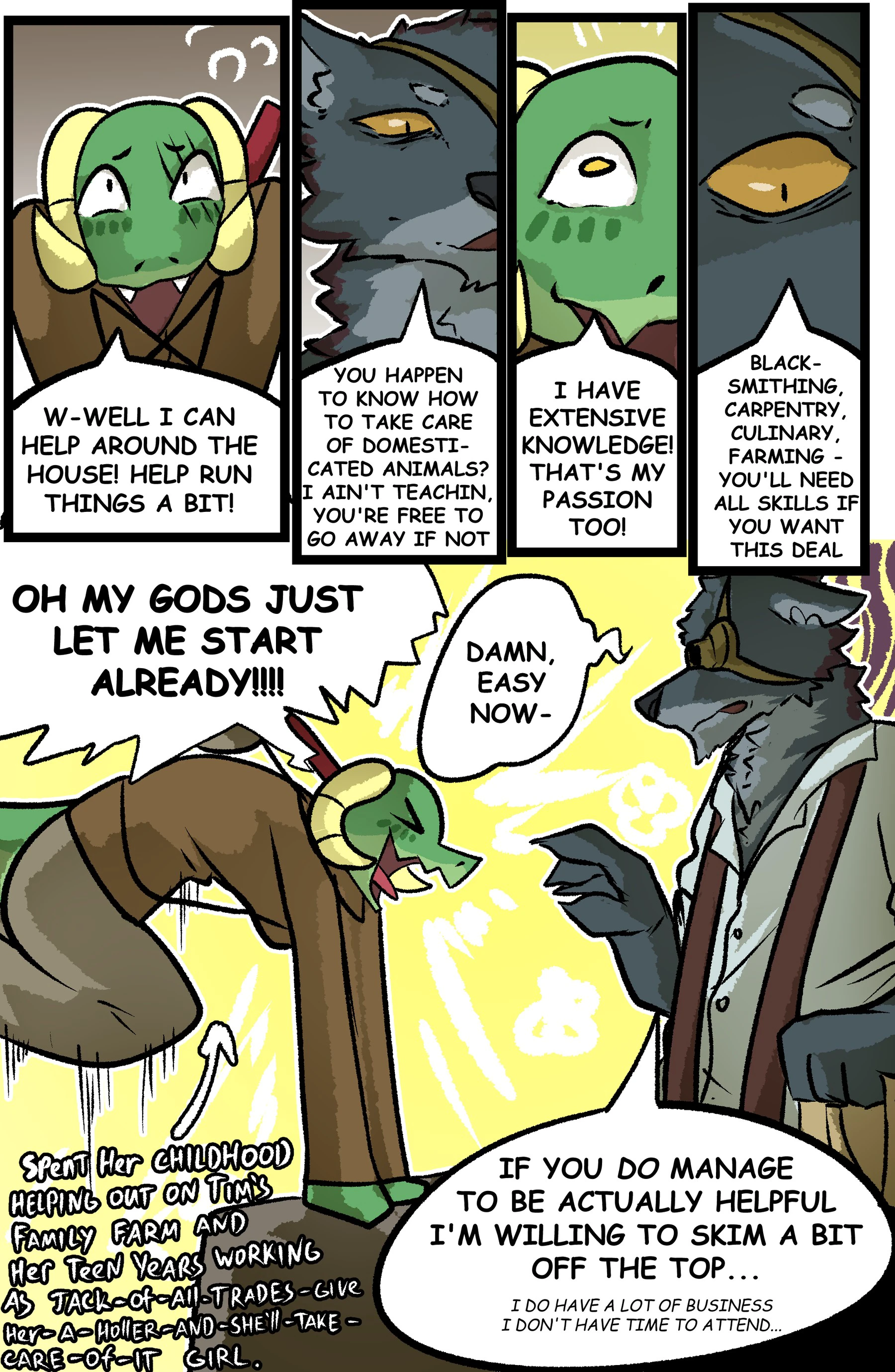 IRRESISTABLE - Side Quest: A Noble Steed — page 4