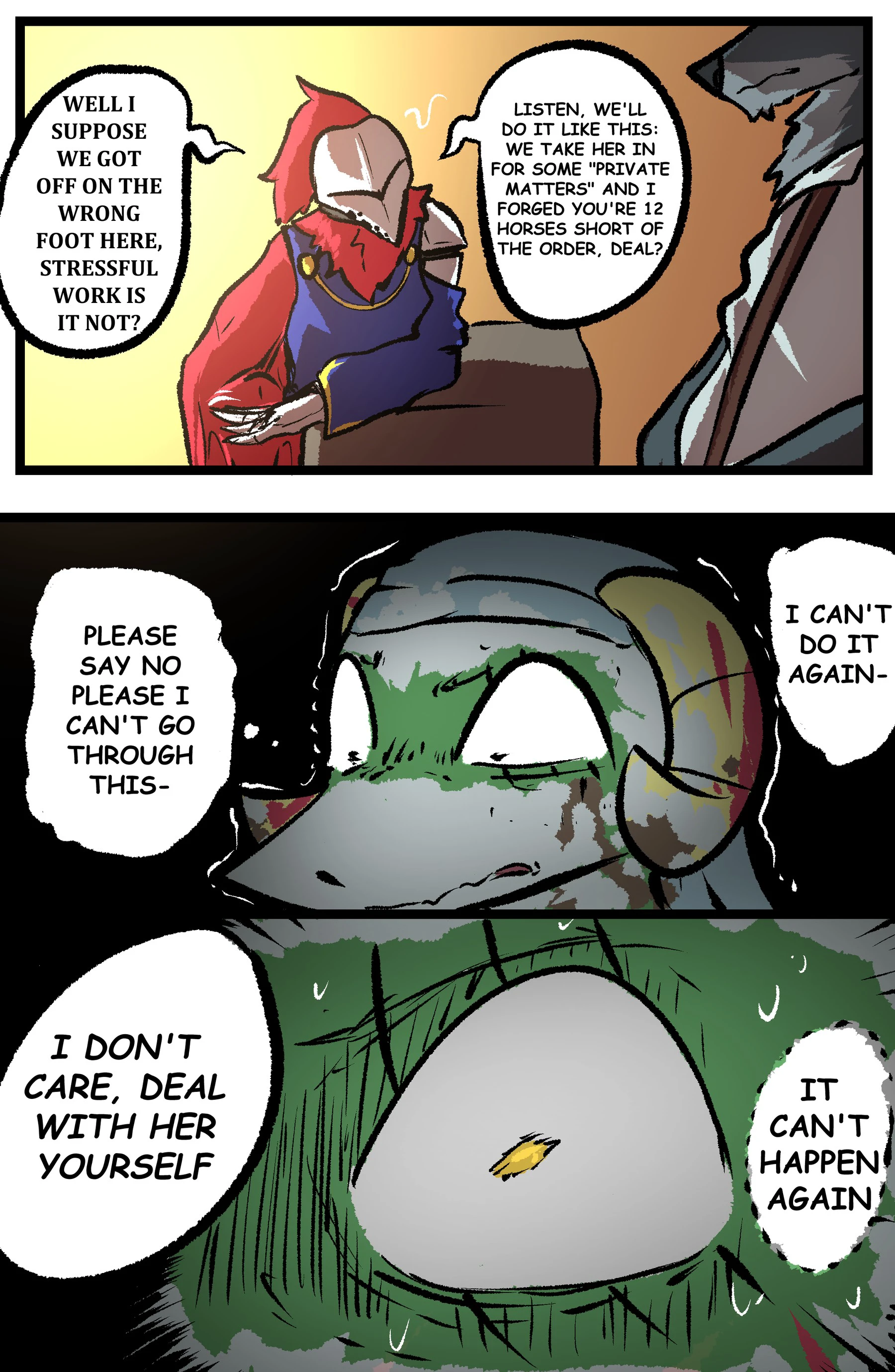 IRRESISTABLE - Side Quest: A Noble Steed — page 8