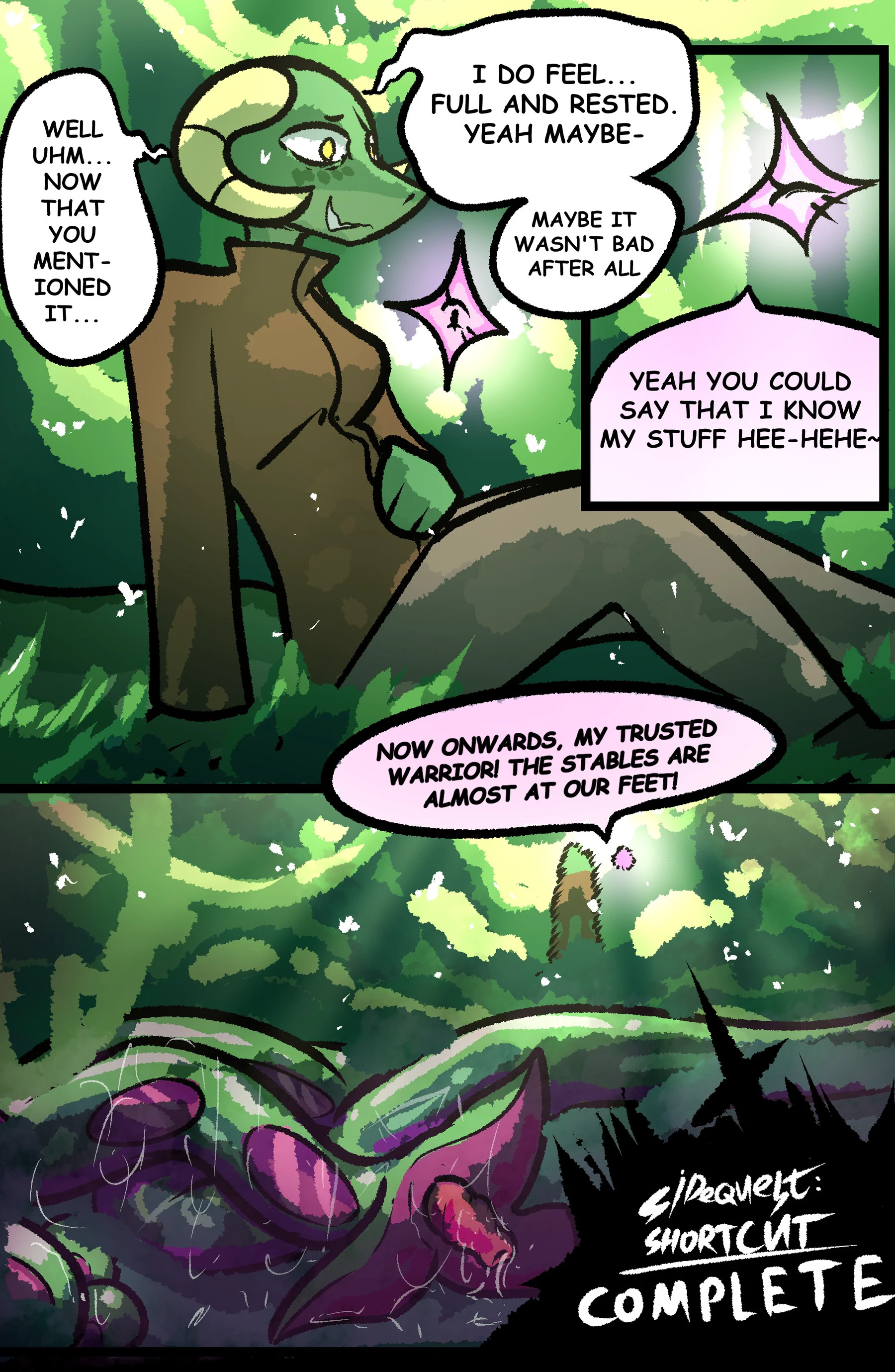 IRRESISTABLE - Side Quest: Shortcut — page 9