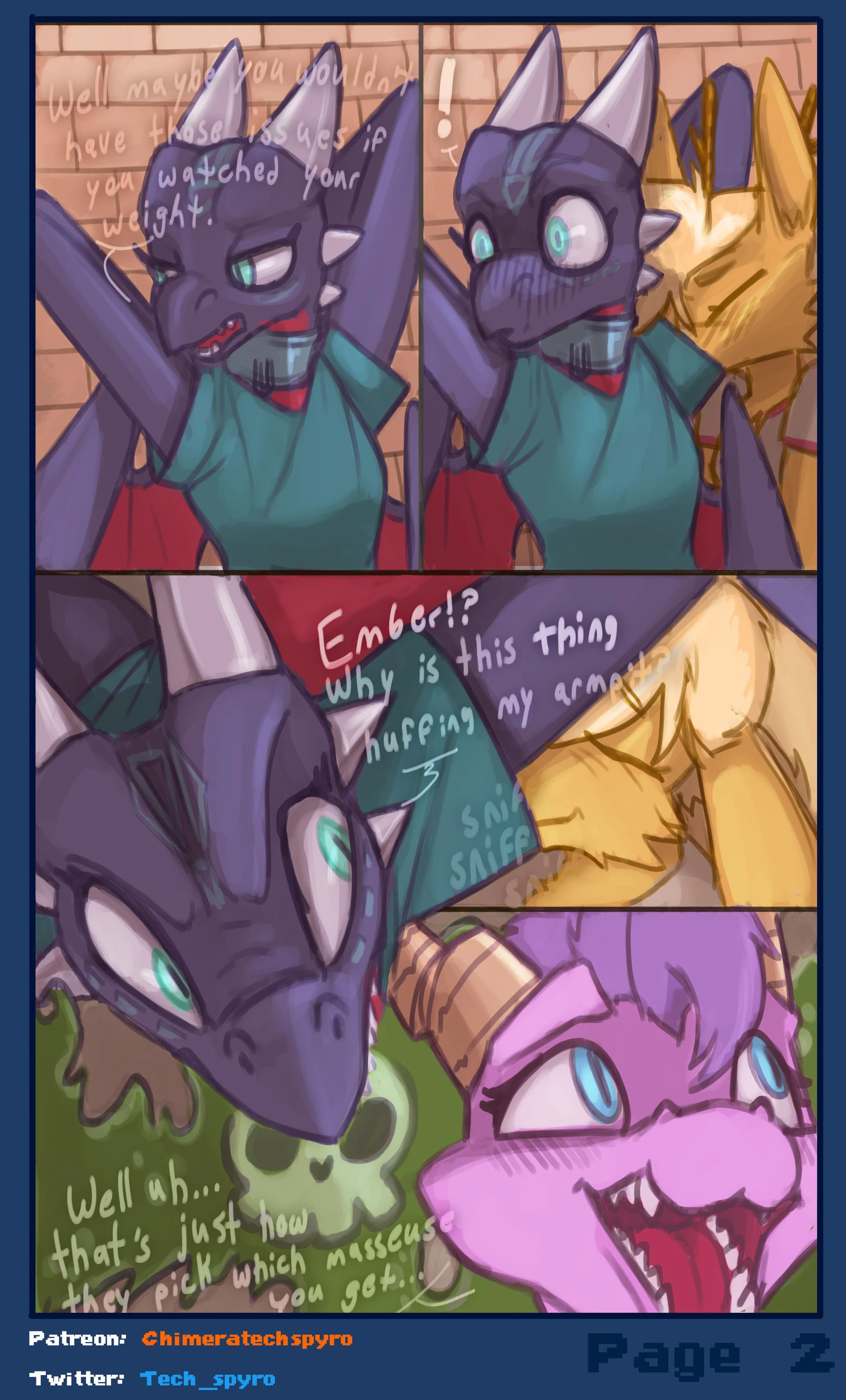 Cynder and the Girls-Only Salon — page 1