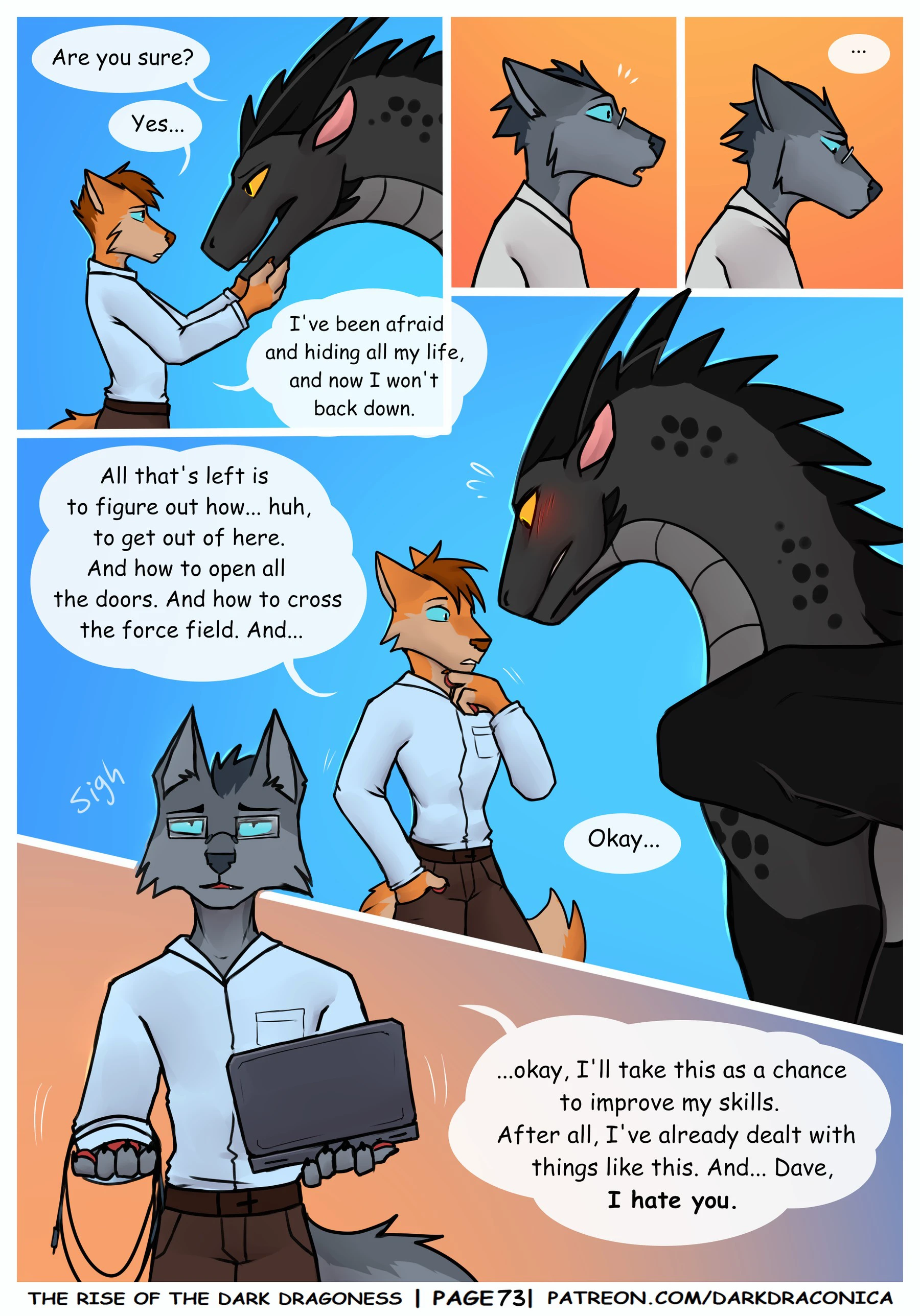 The Rise of the Dark Dragoness — page 73