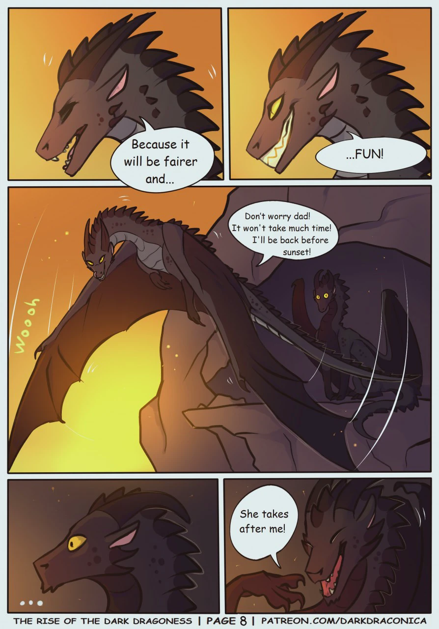 The Rise of the Dark Dragoness — page 8