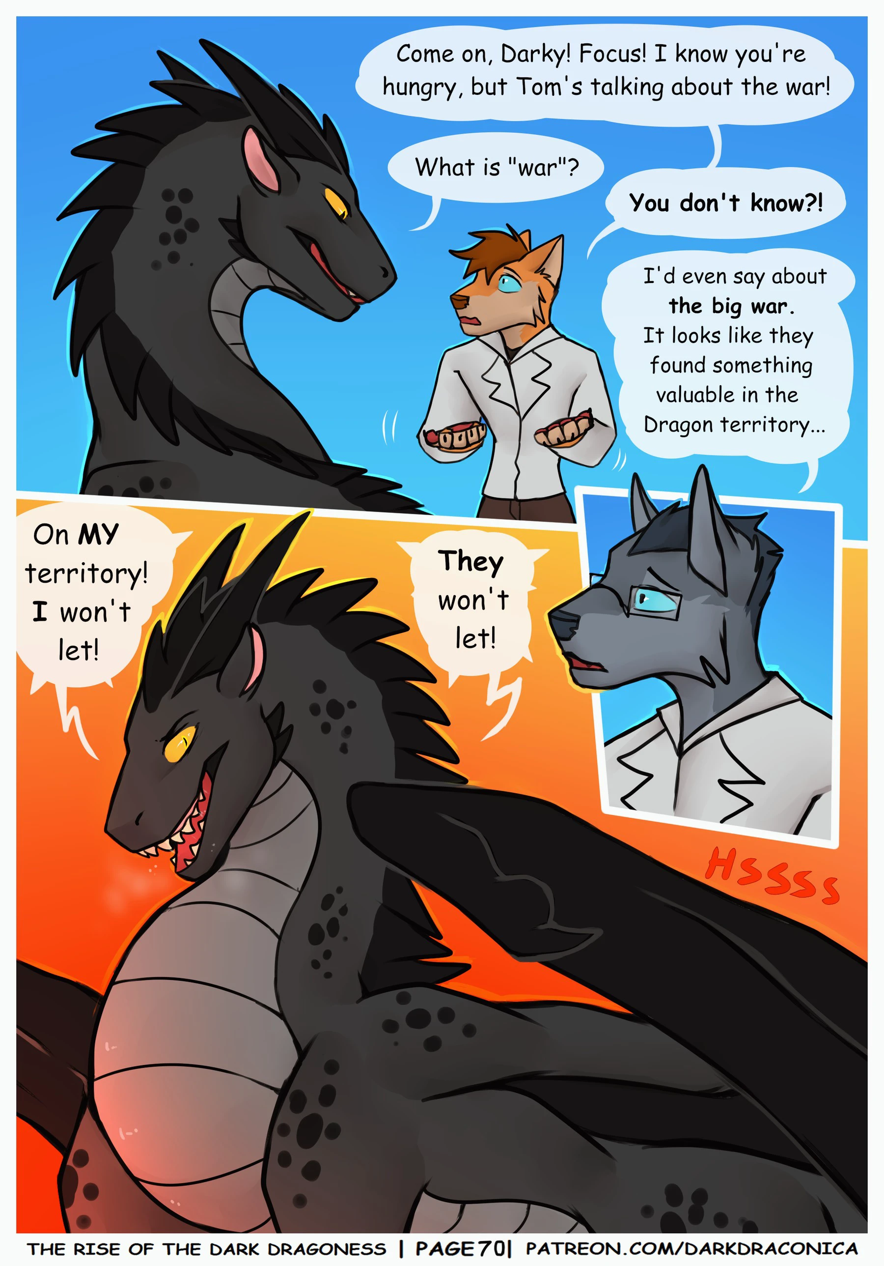 The Rise of the Dark Dragoness — page 70