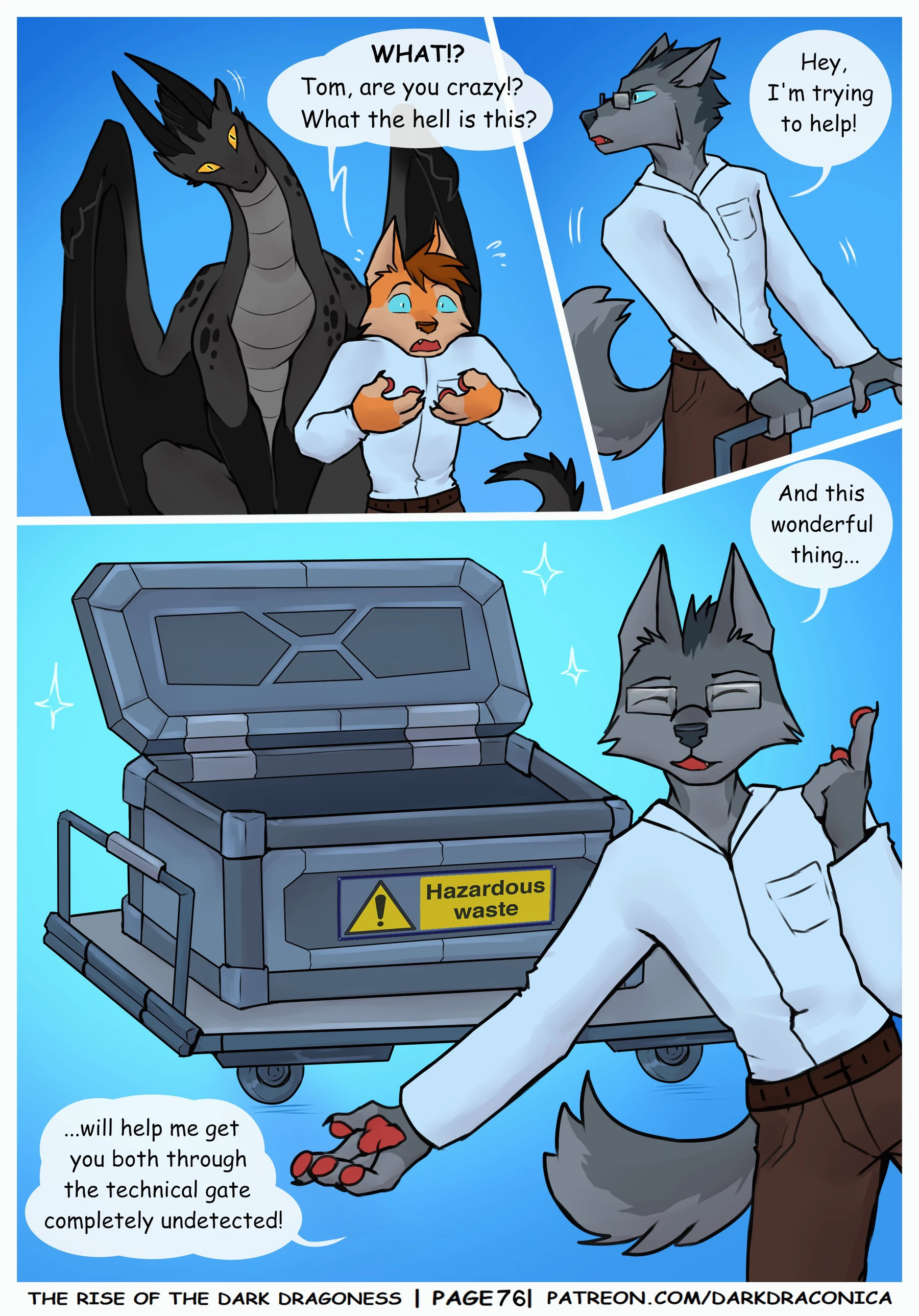 The Rise of the Dark Dragoness — page 76