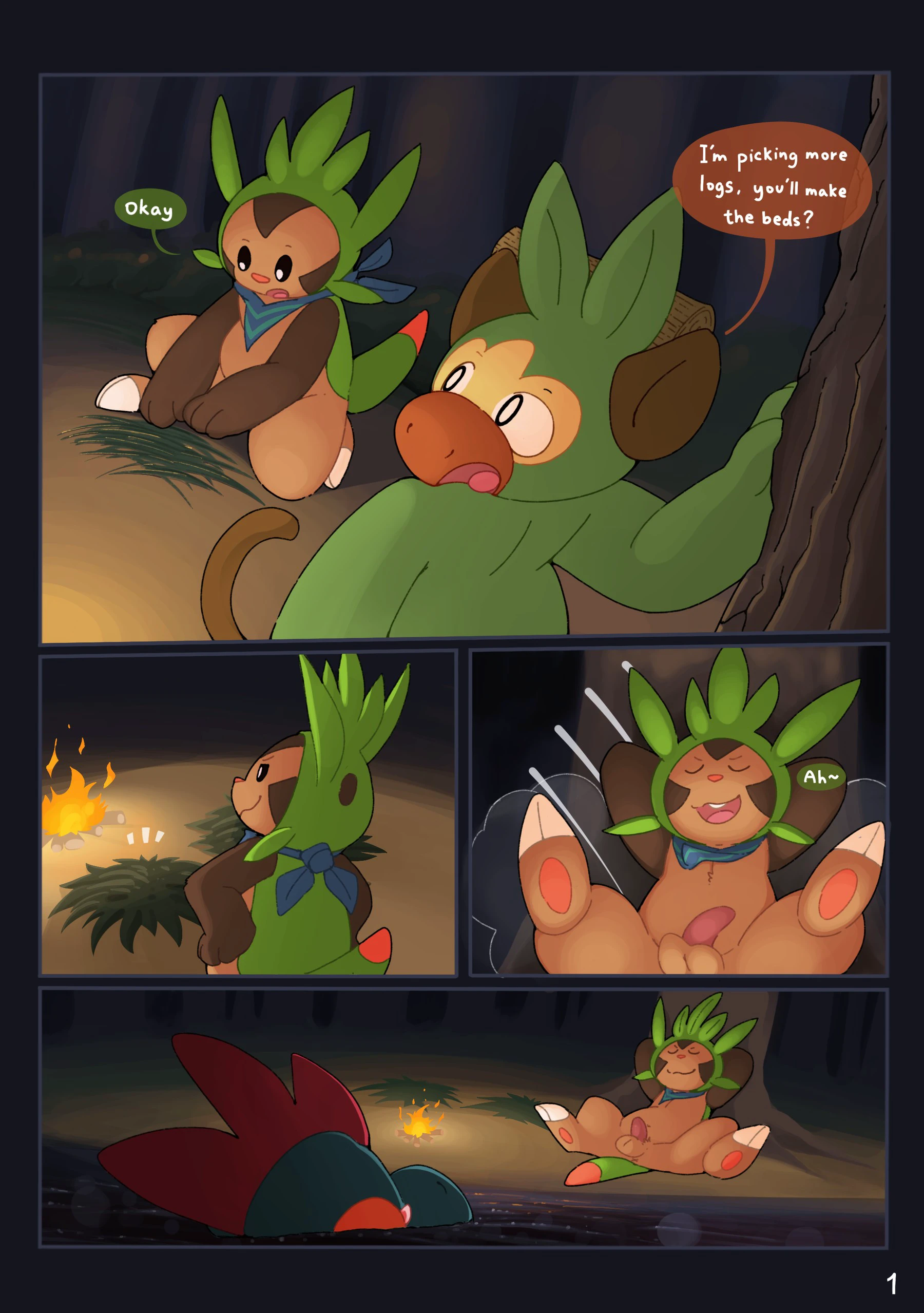 Out of the Blue — page 1