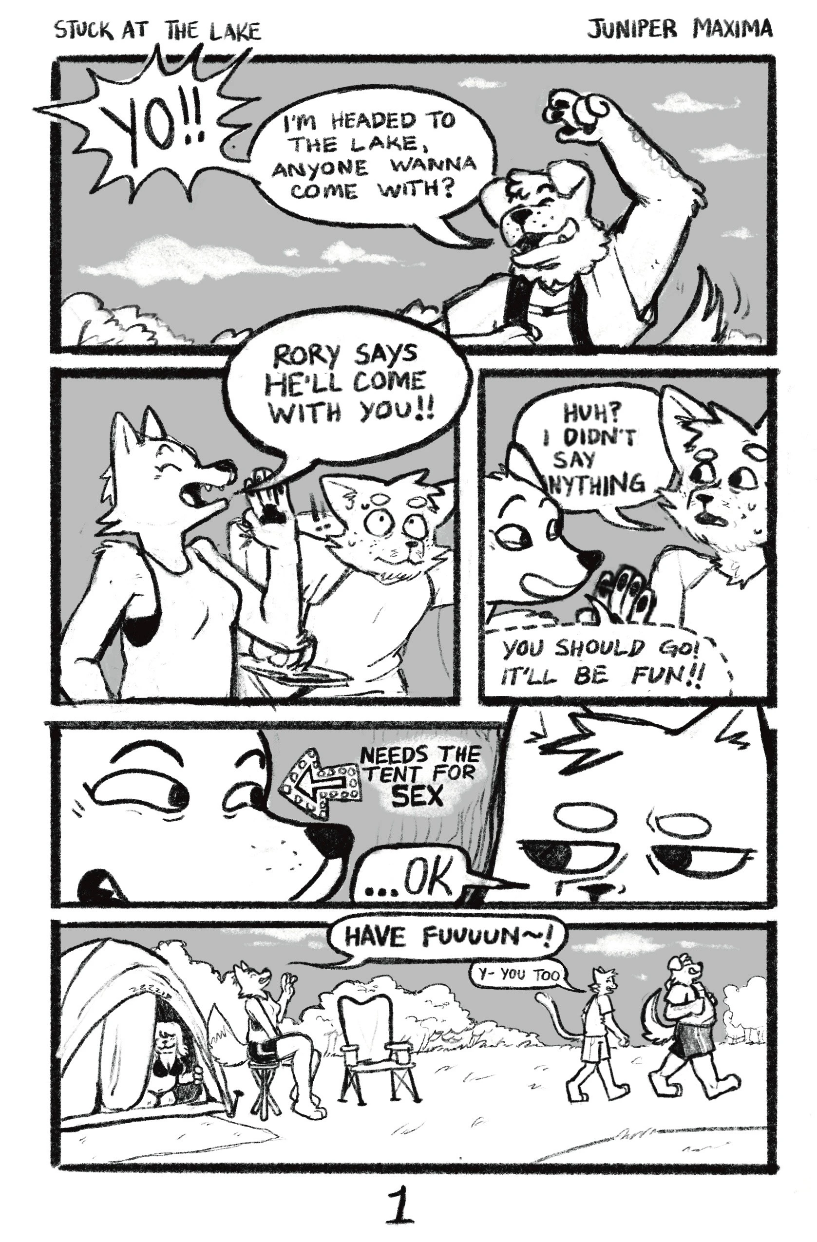 Stuck at the Lake — page 1