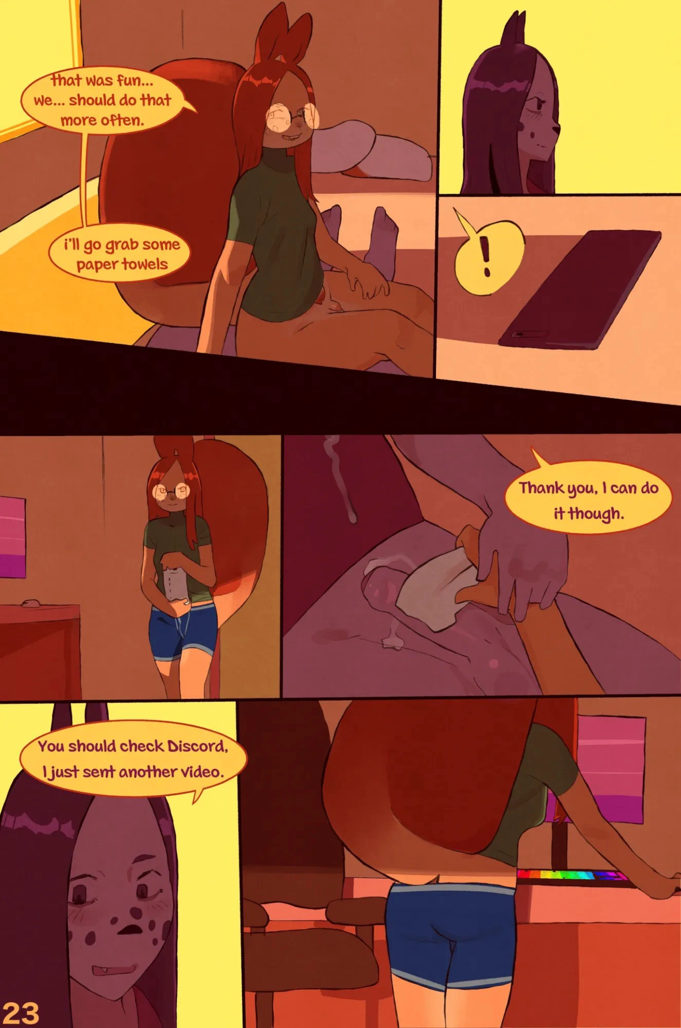Roommates by Ombwie — page 22