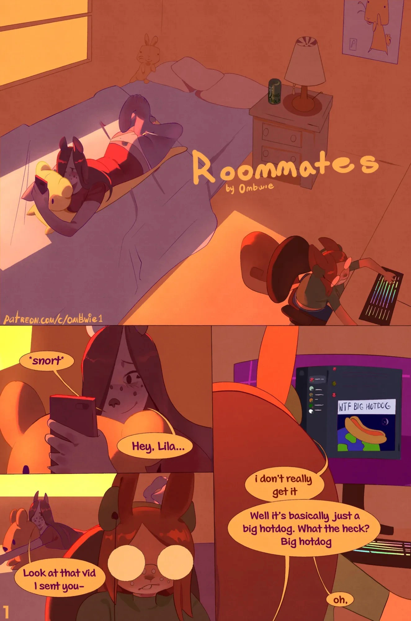 Roommates by Ombwie cover