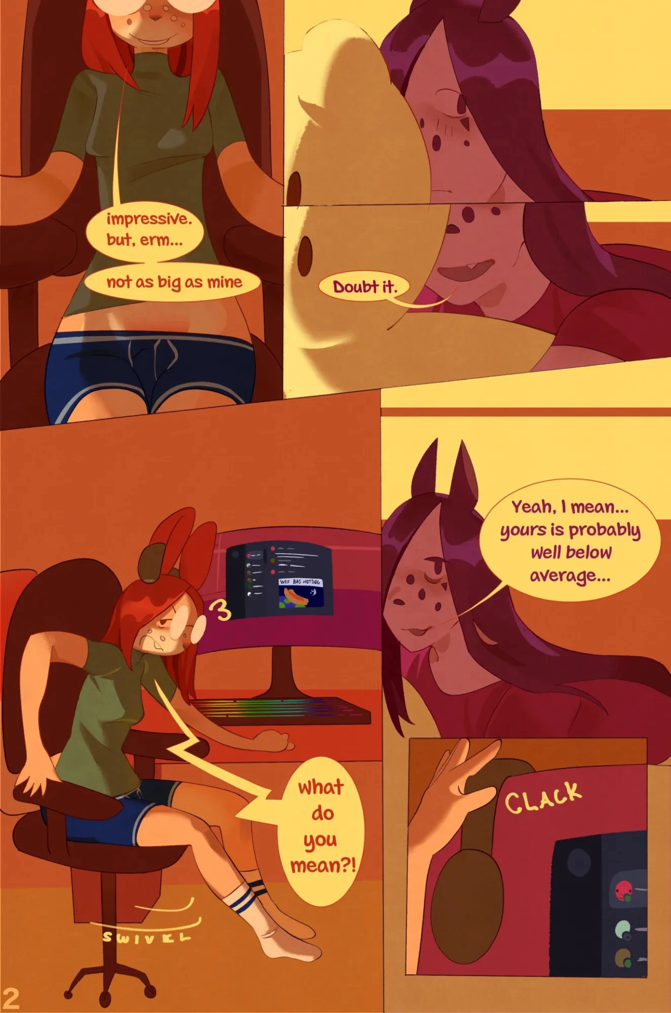 Roommates by Ombwie — page 1
