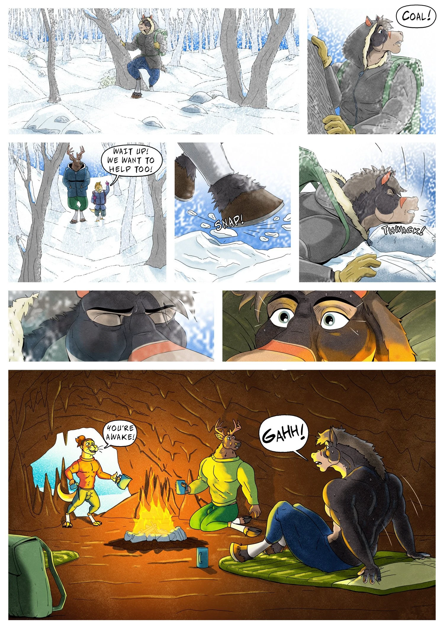Snow Bound — page 21
