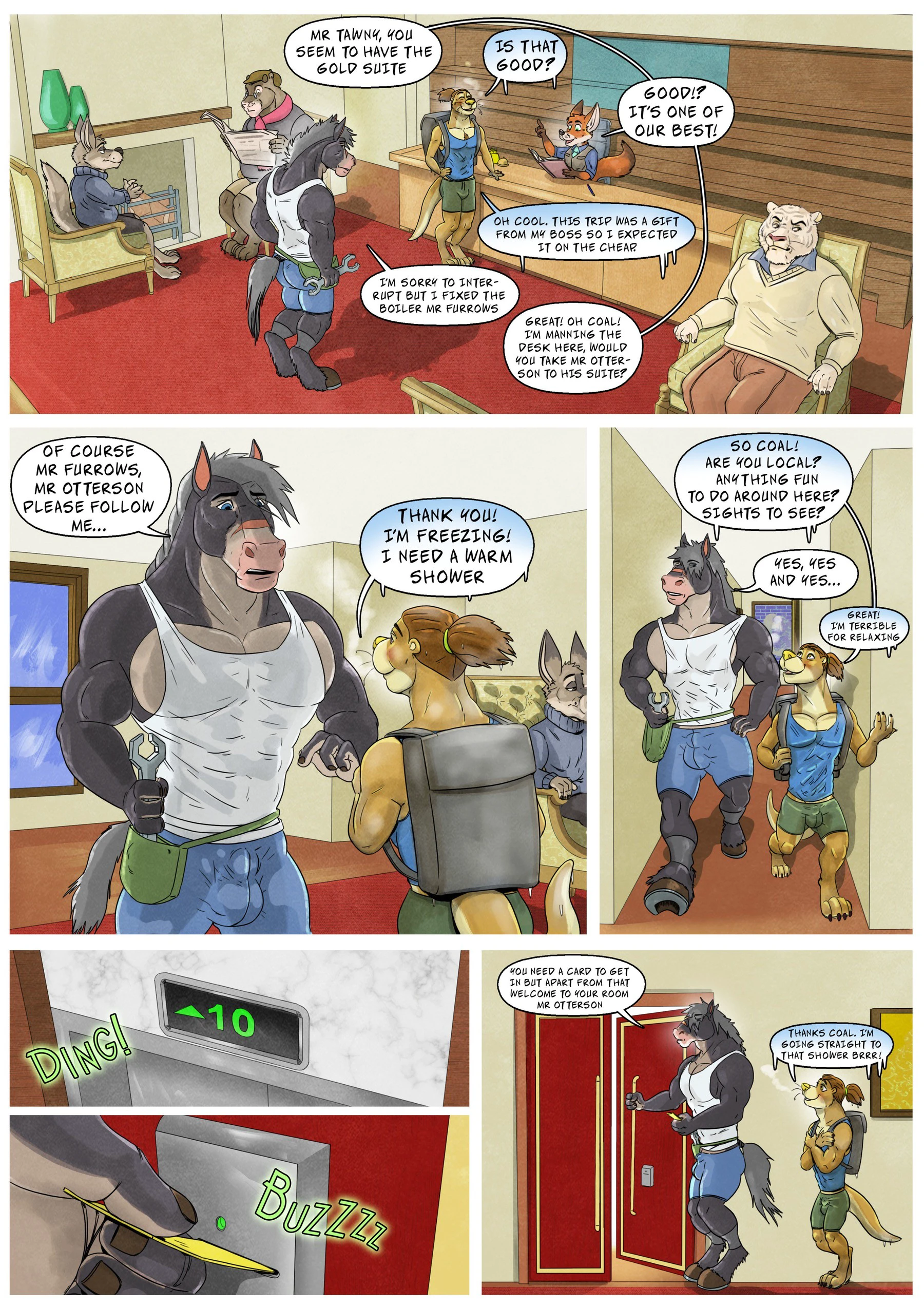 Snow Bound — page 1