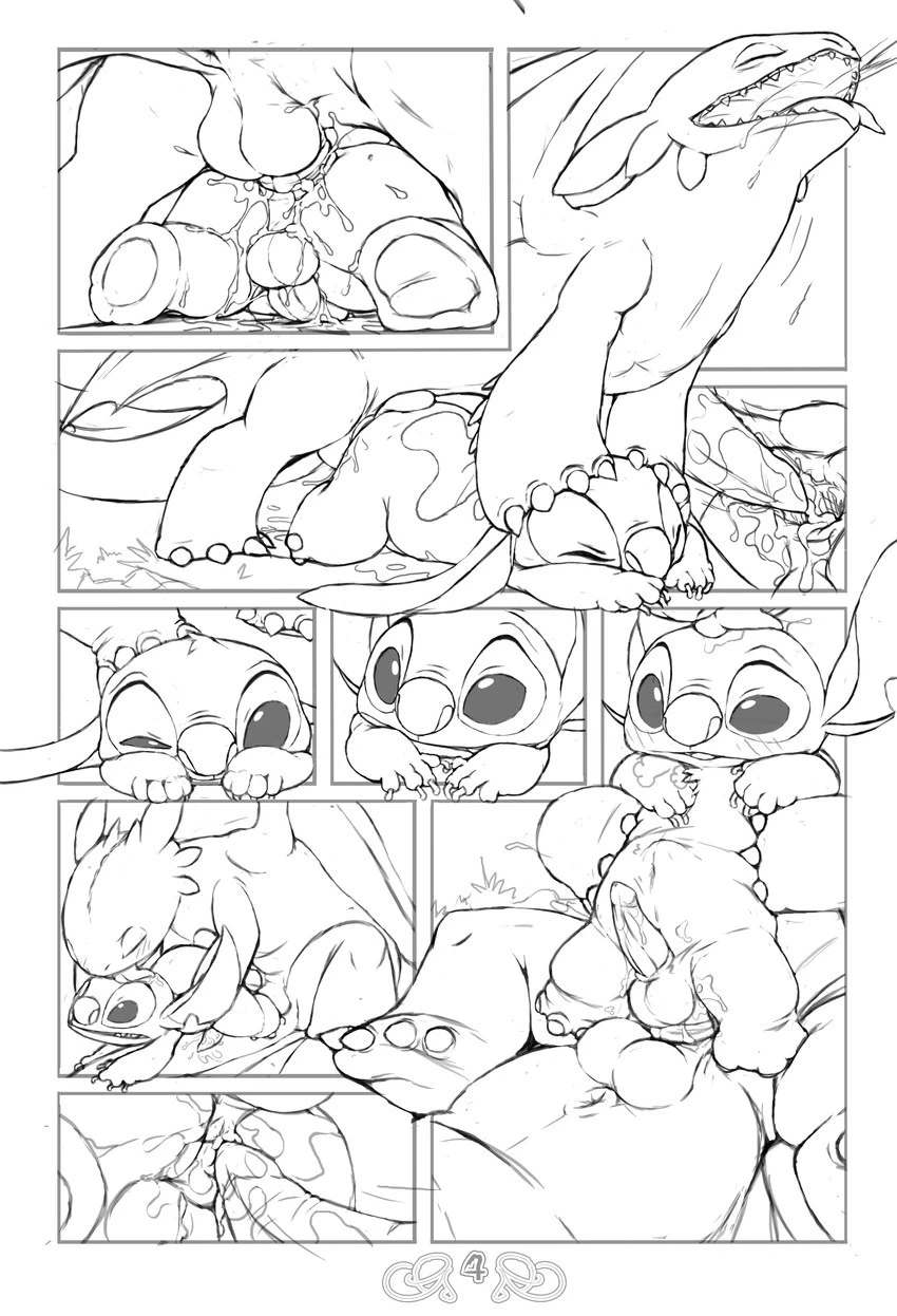 Stitch Vs Toothless — page 4