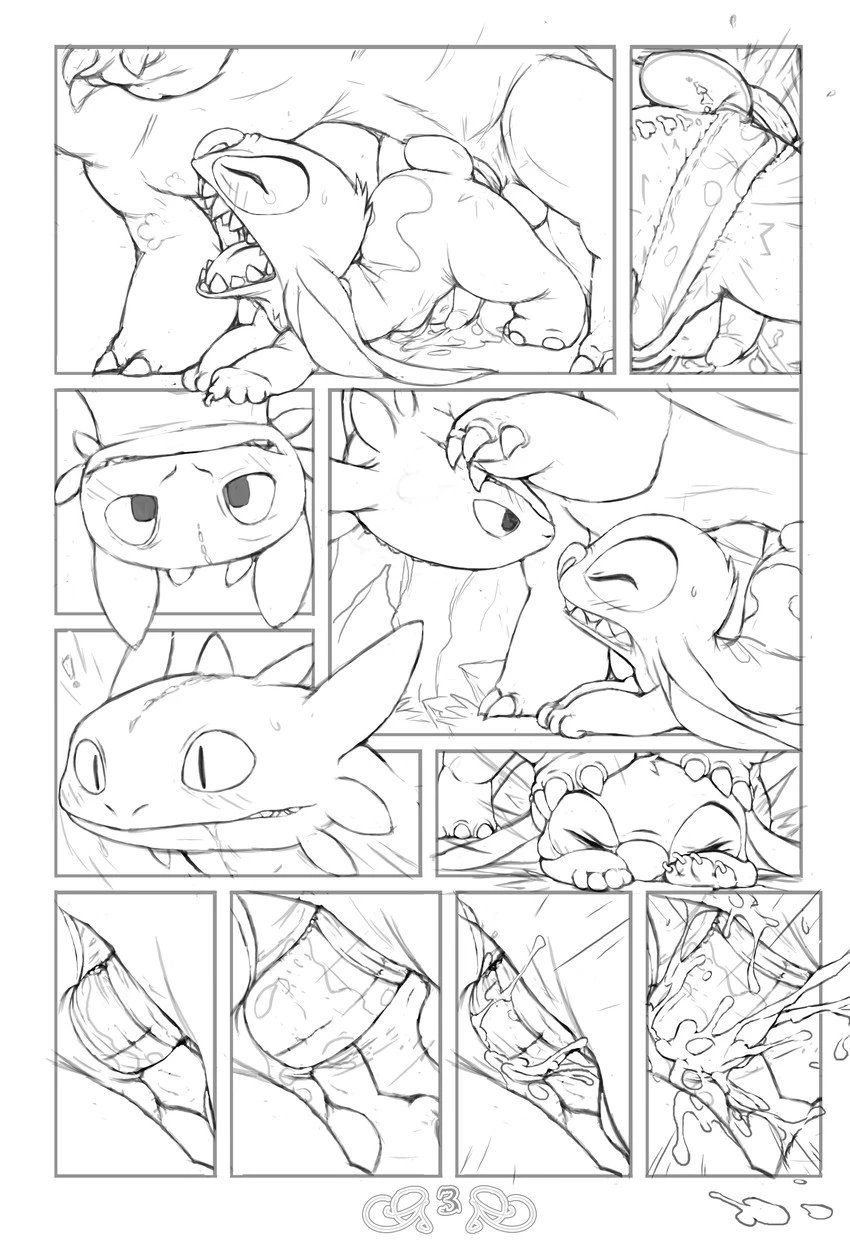 Stitch Vs Toothless — page 3