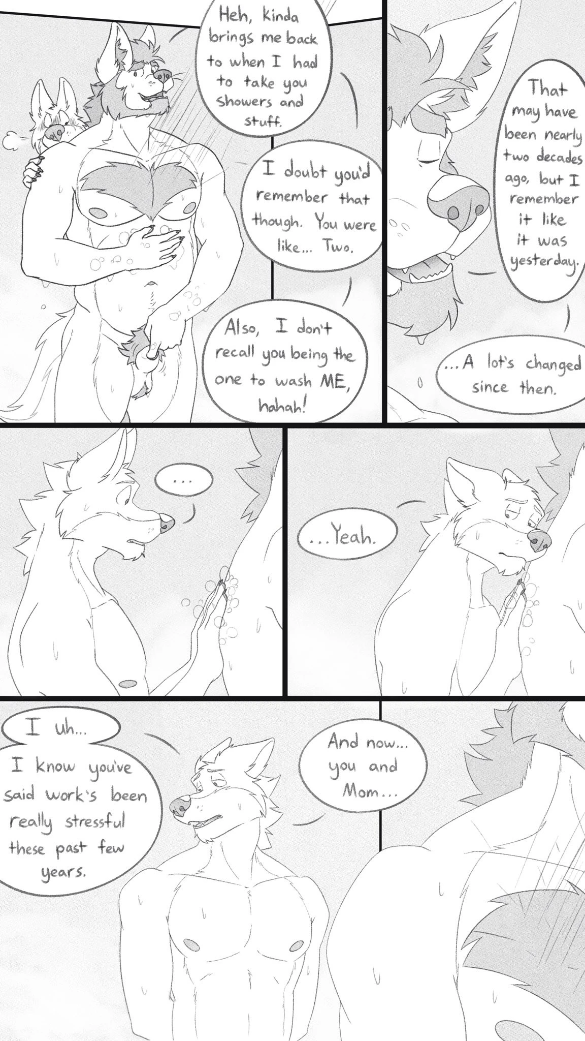Dad's Spontaneous Skinny-Dipping Surprise — page 46