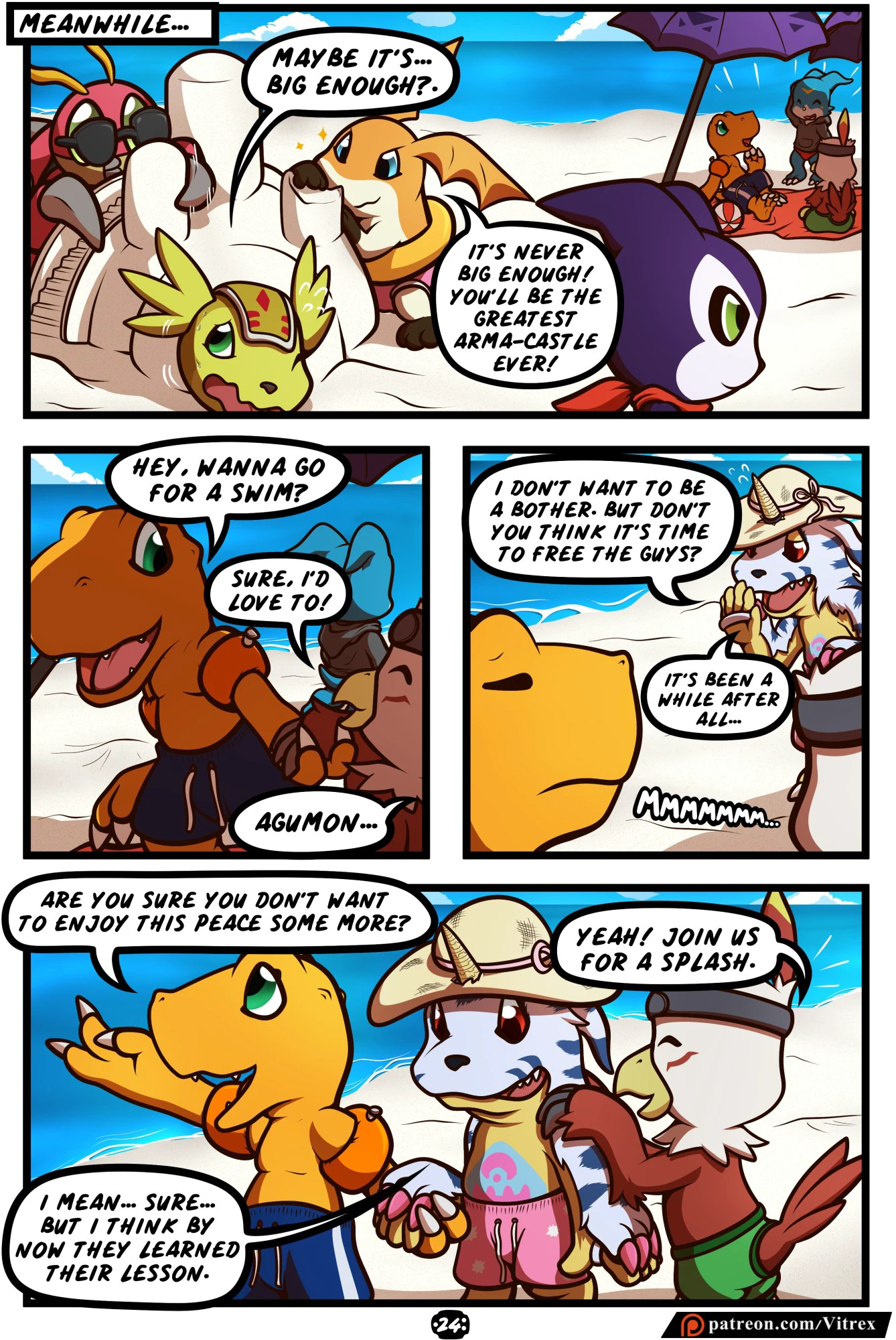 Mischief on the Rocks — page 24