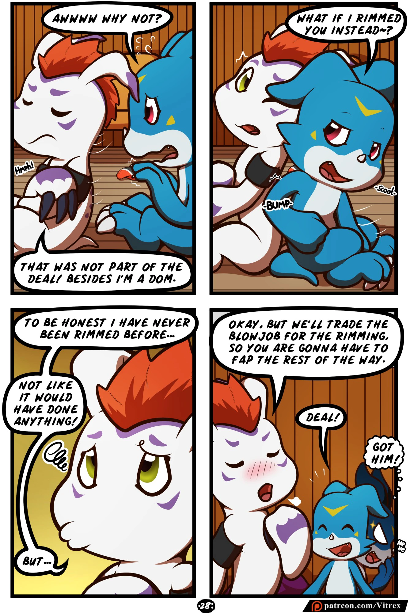 Mischief on the Rocks — page 28