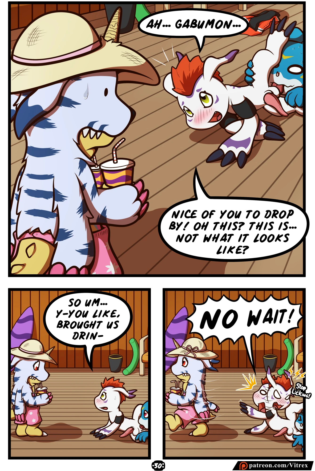 Mischief on the Rocks — page 30