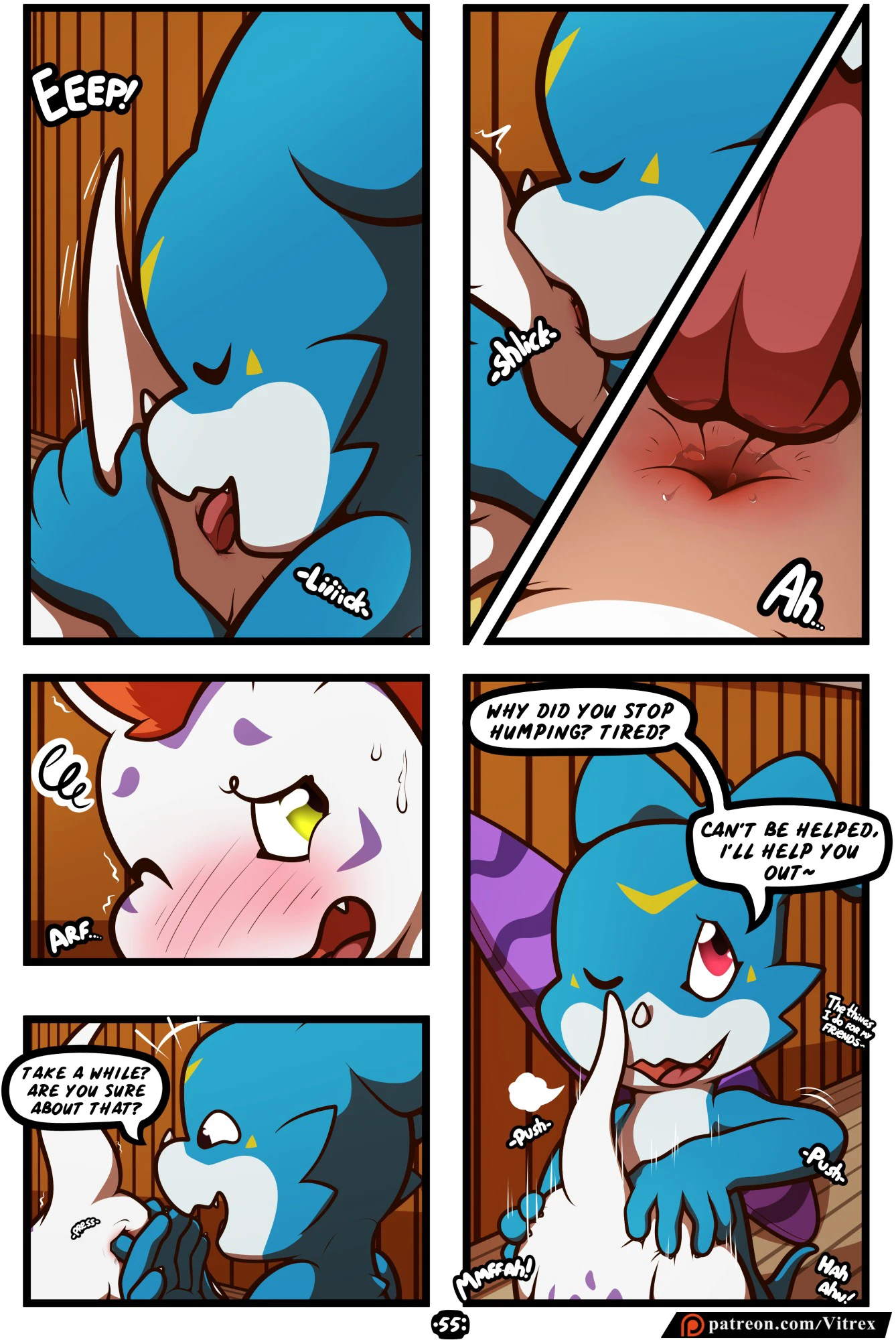 Mischief on the Rocks — page 55