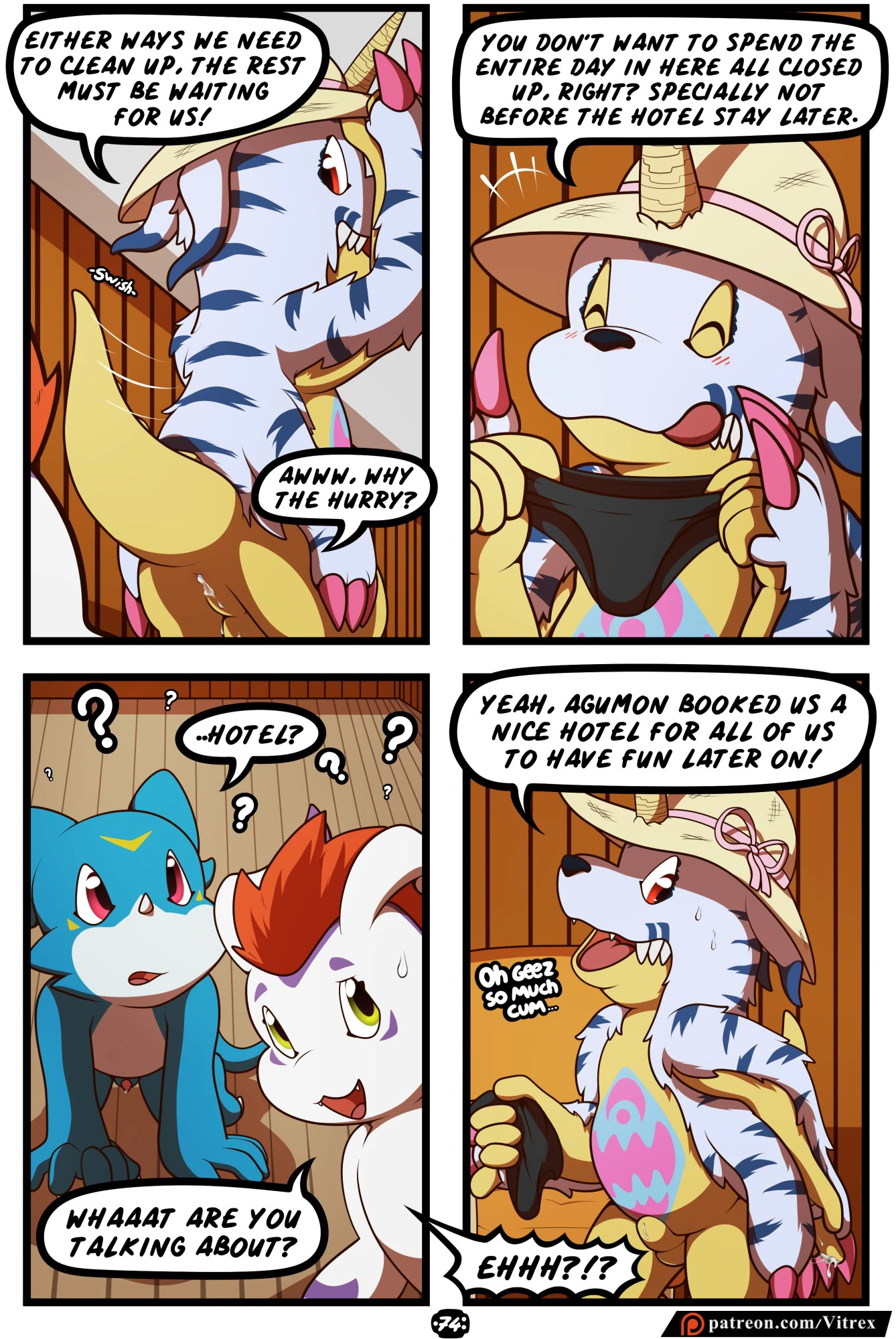 Mischief on the Rocks — page 74