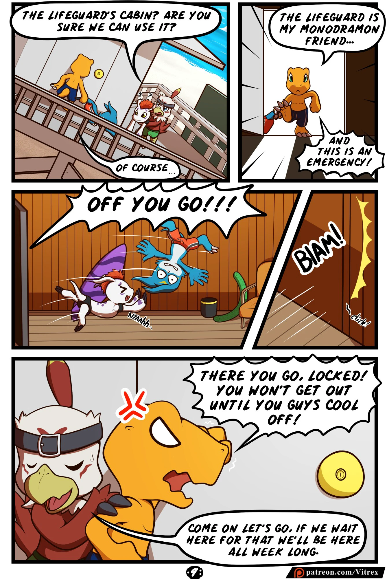 Mischief on the Rocks — page 9