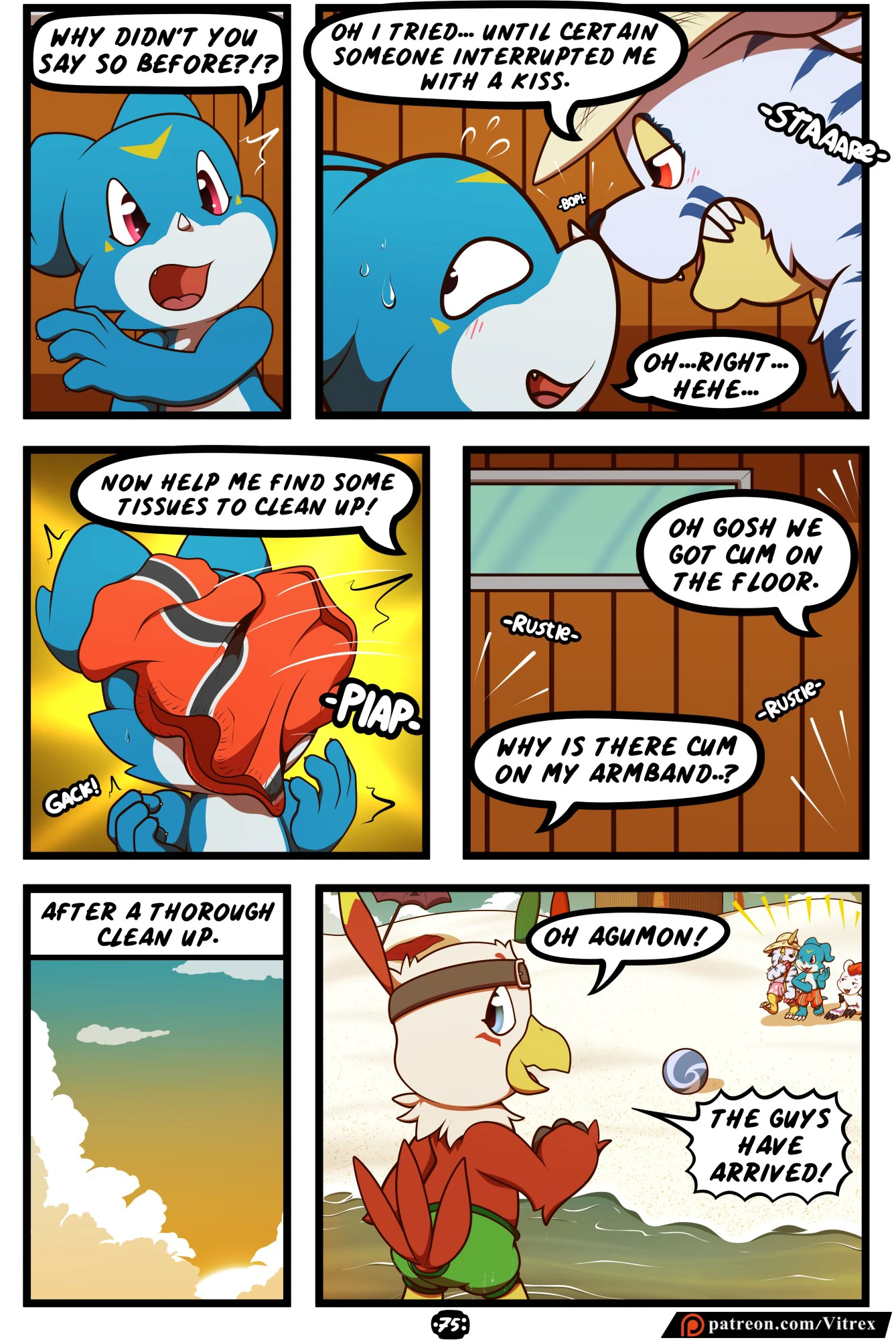 Mischief on the Rocks — page 75