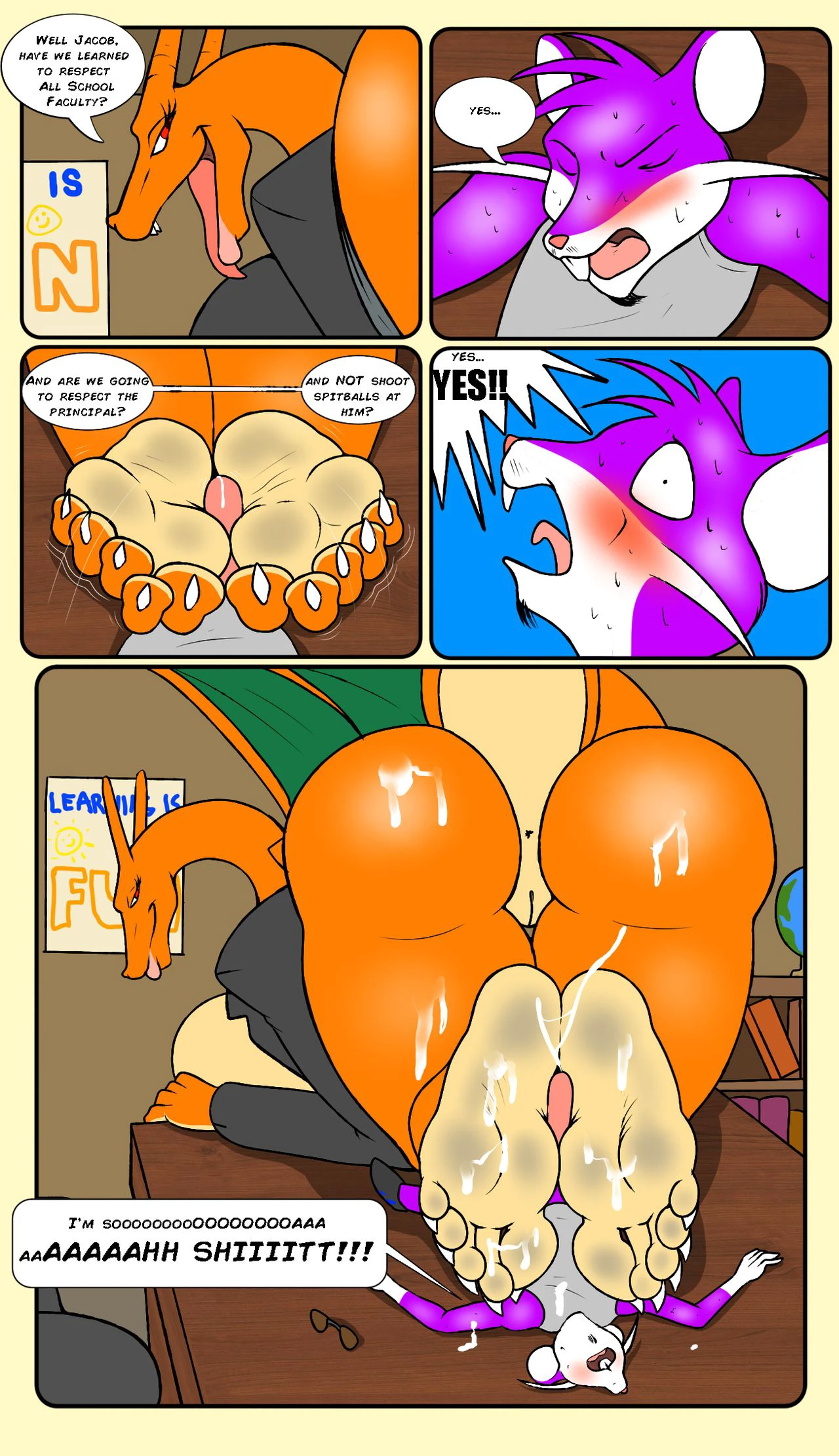 Teaching A Lesson — page 10