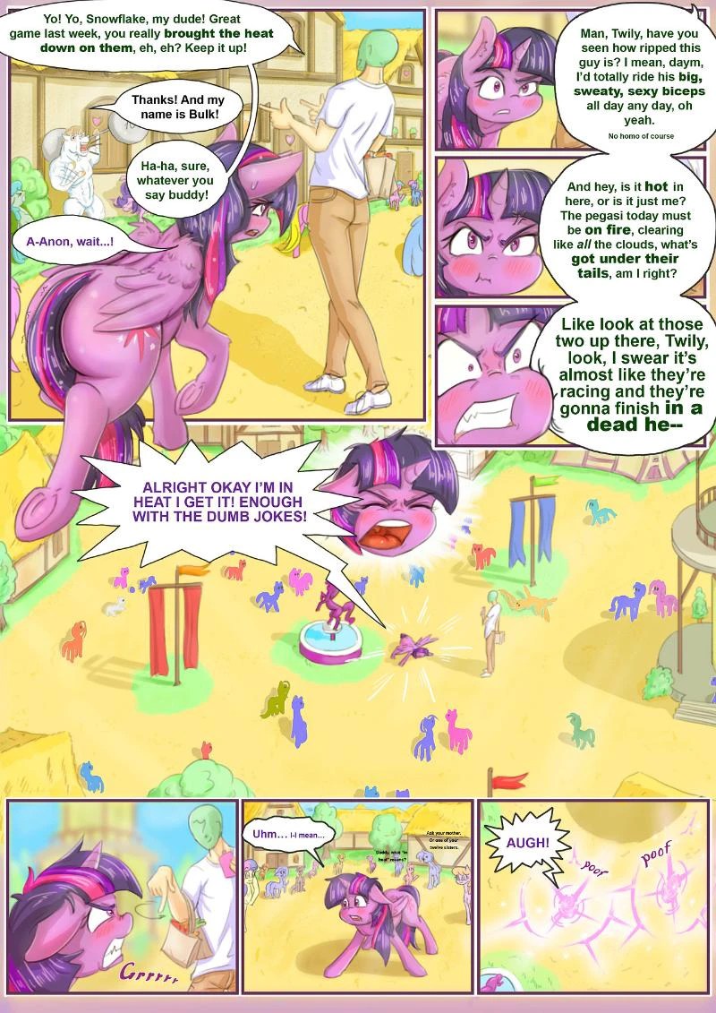 A Display of Passion — page 1
