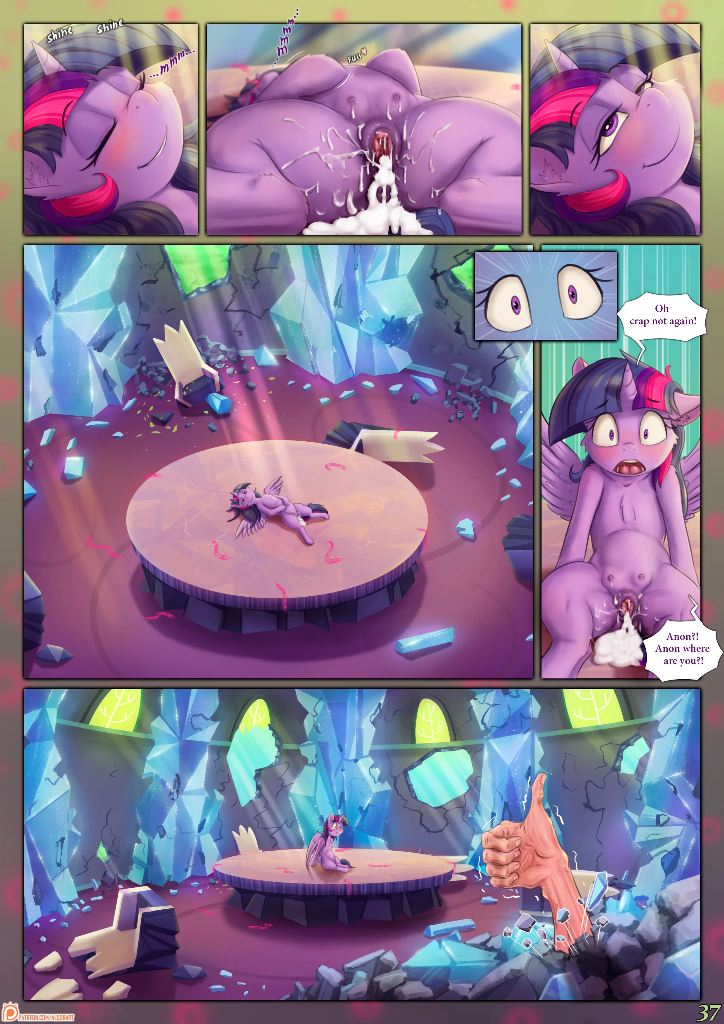 A Display of Passion — page 36