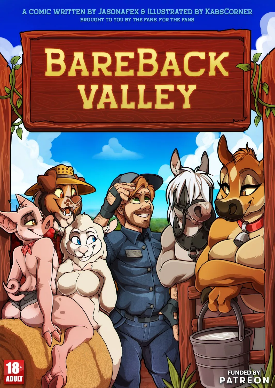 Bareback Valley (No Humans Allowed) cover