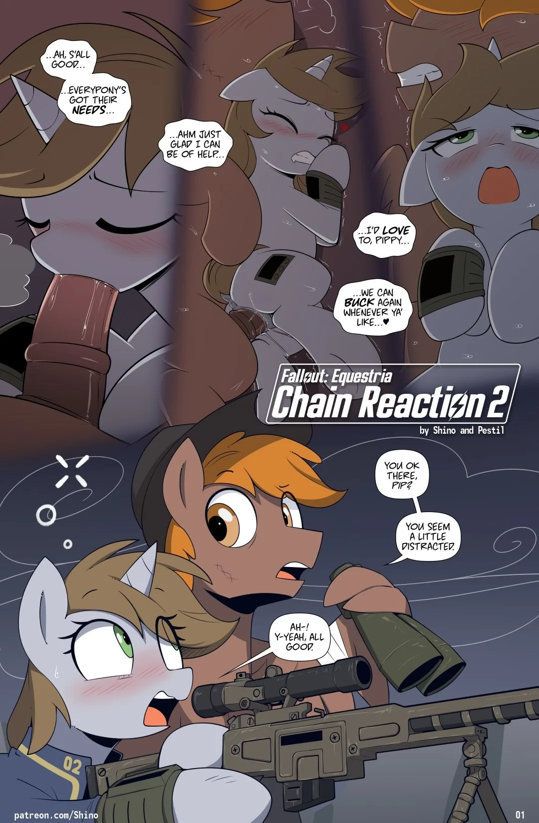 Fallout Equestria: Chain Reaction 2 cover
