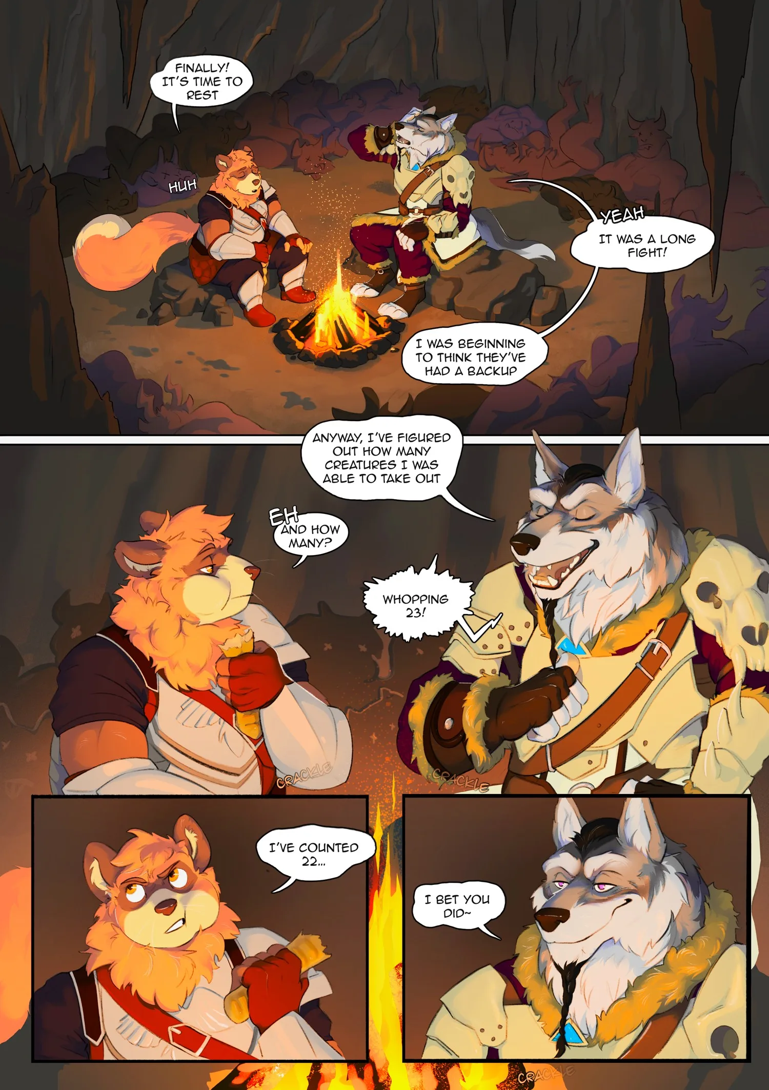 Friendly Wagers — page 1
